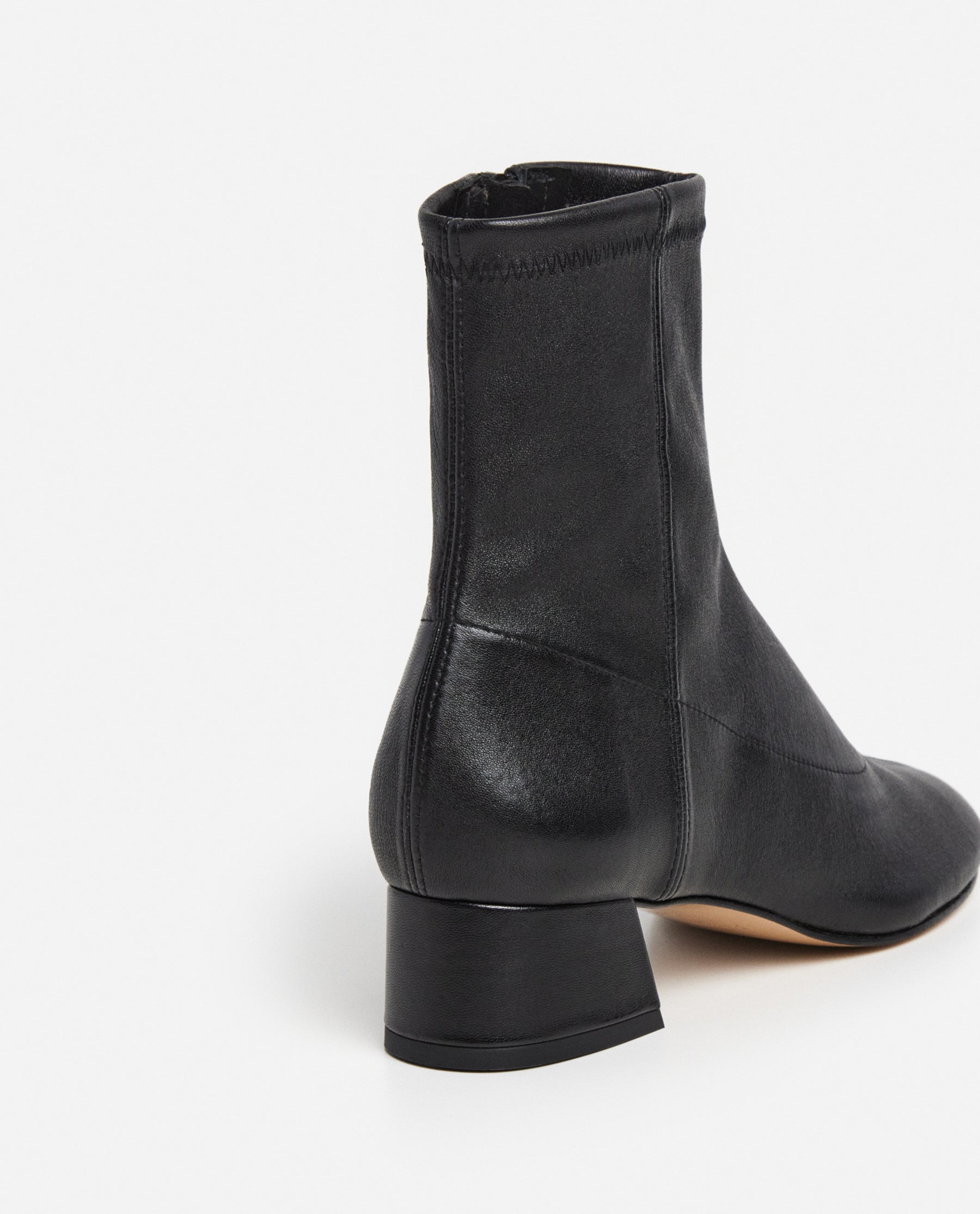Flattered Ember Black Leather Boots