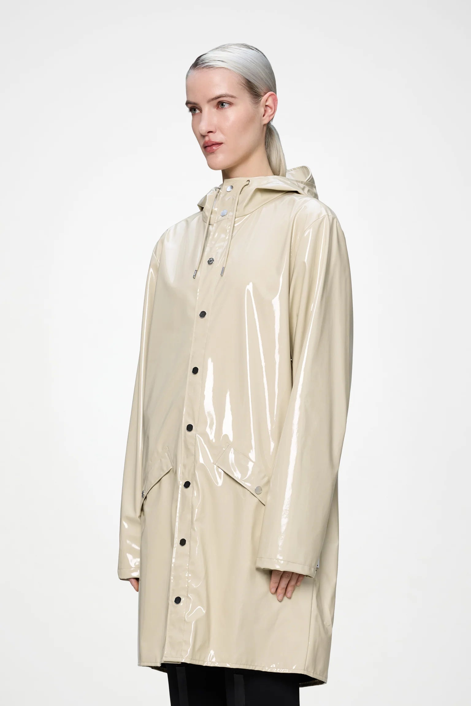Rains Long Jacket | Shore