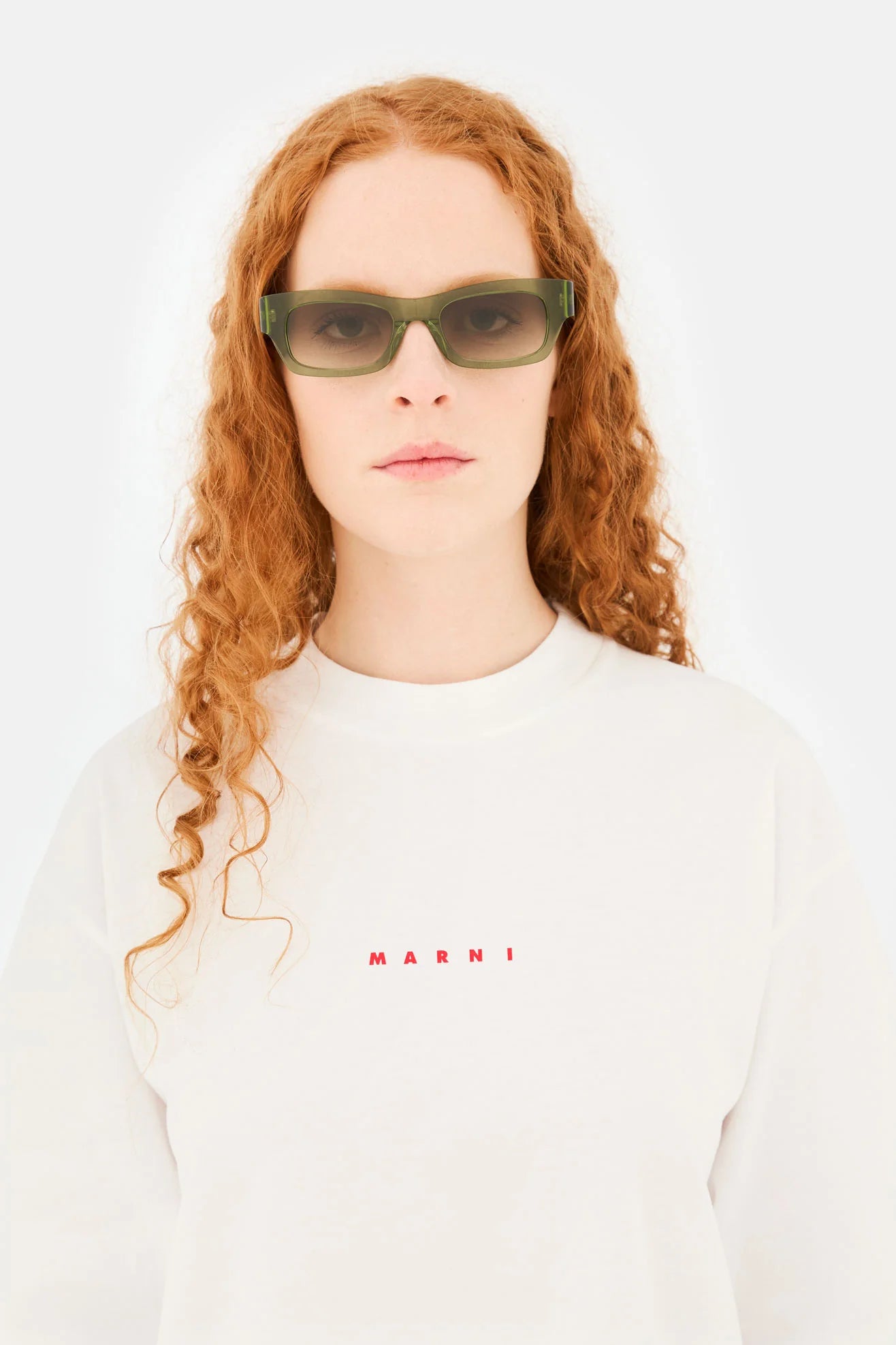Marni RSF Haicli Green Sunglasses