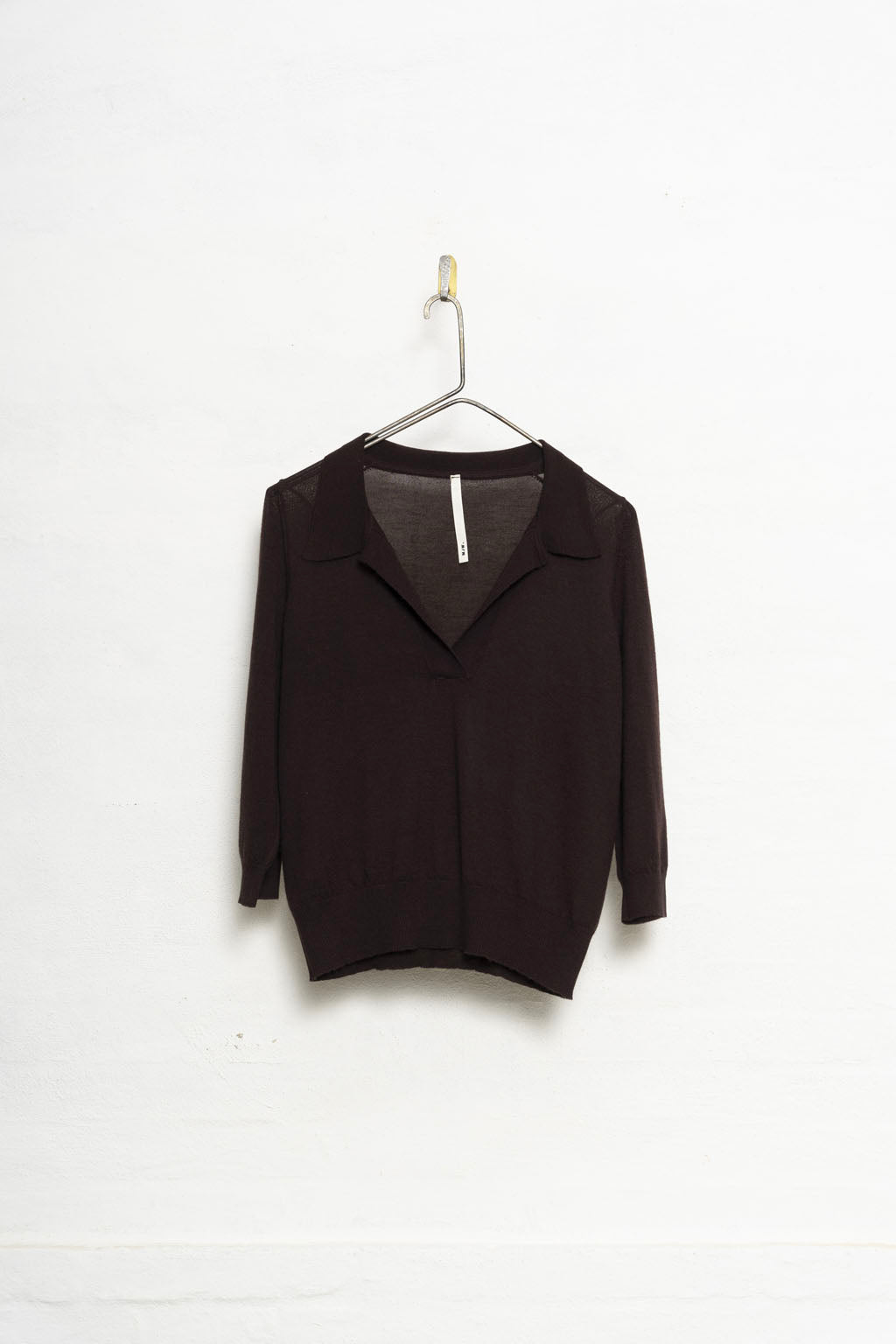 MJ Watson Fine Cashmere Polo Top