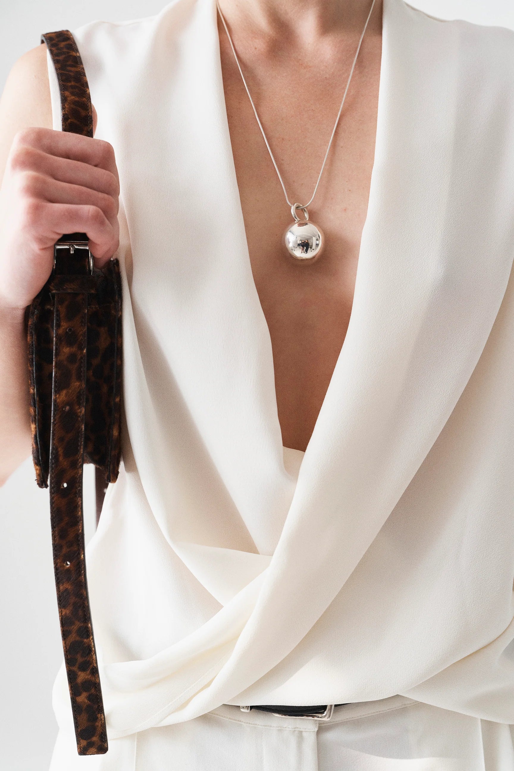 Beaufille Lewis Sleeveless Blouse | Porcelain