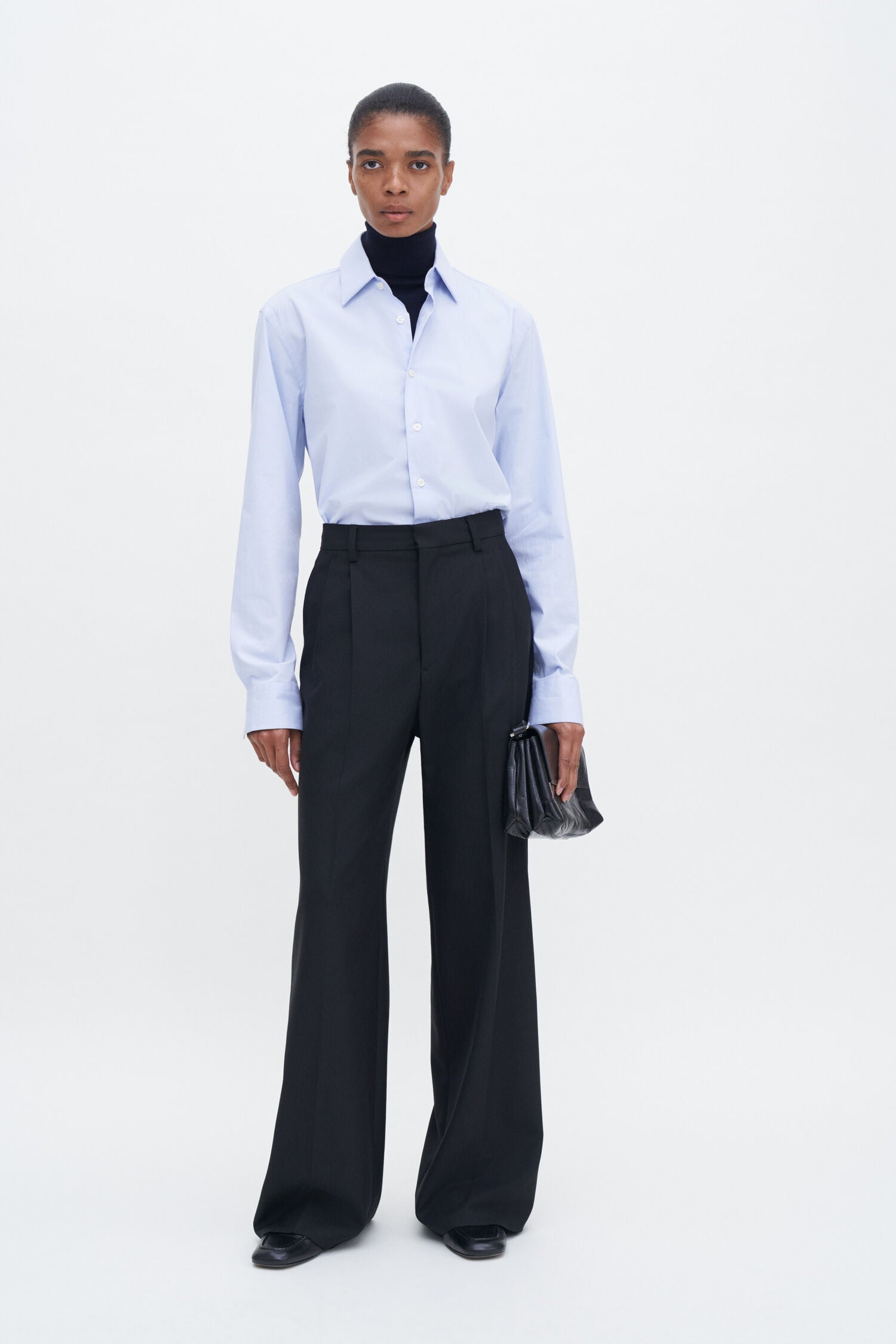 Filippa K Darcey Black Wool Trousers