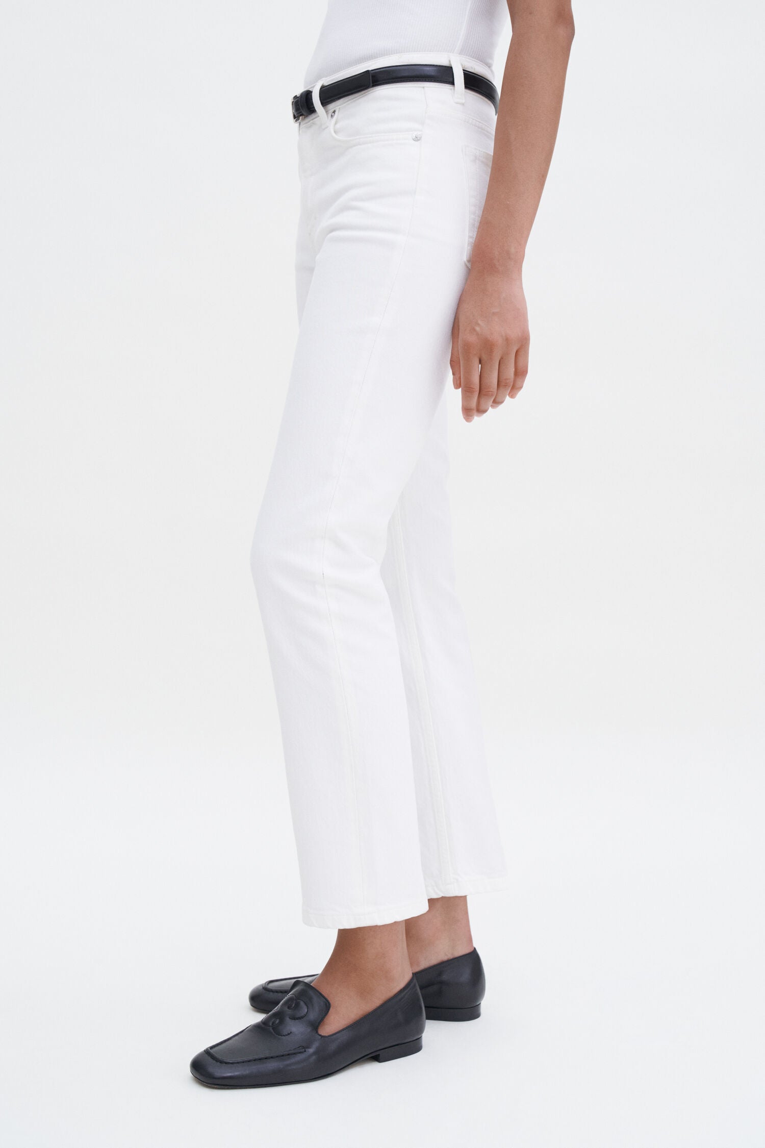 Filippa K Stella Cropped Jeans | White