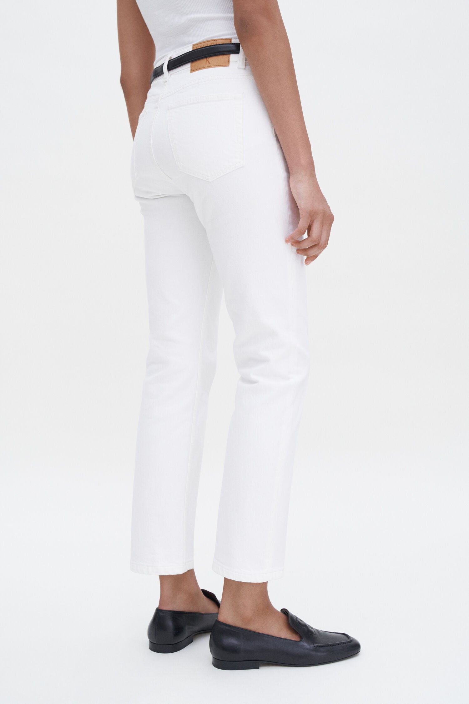 Filippa K Stella Cropped Jeans | White