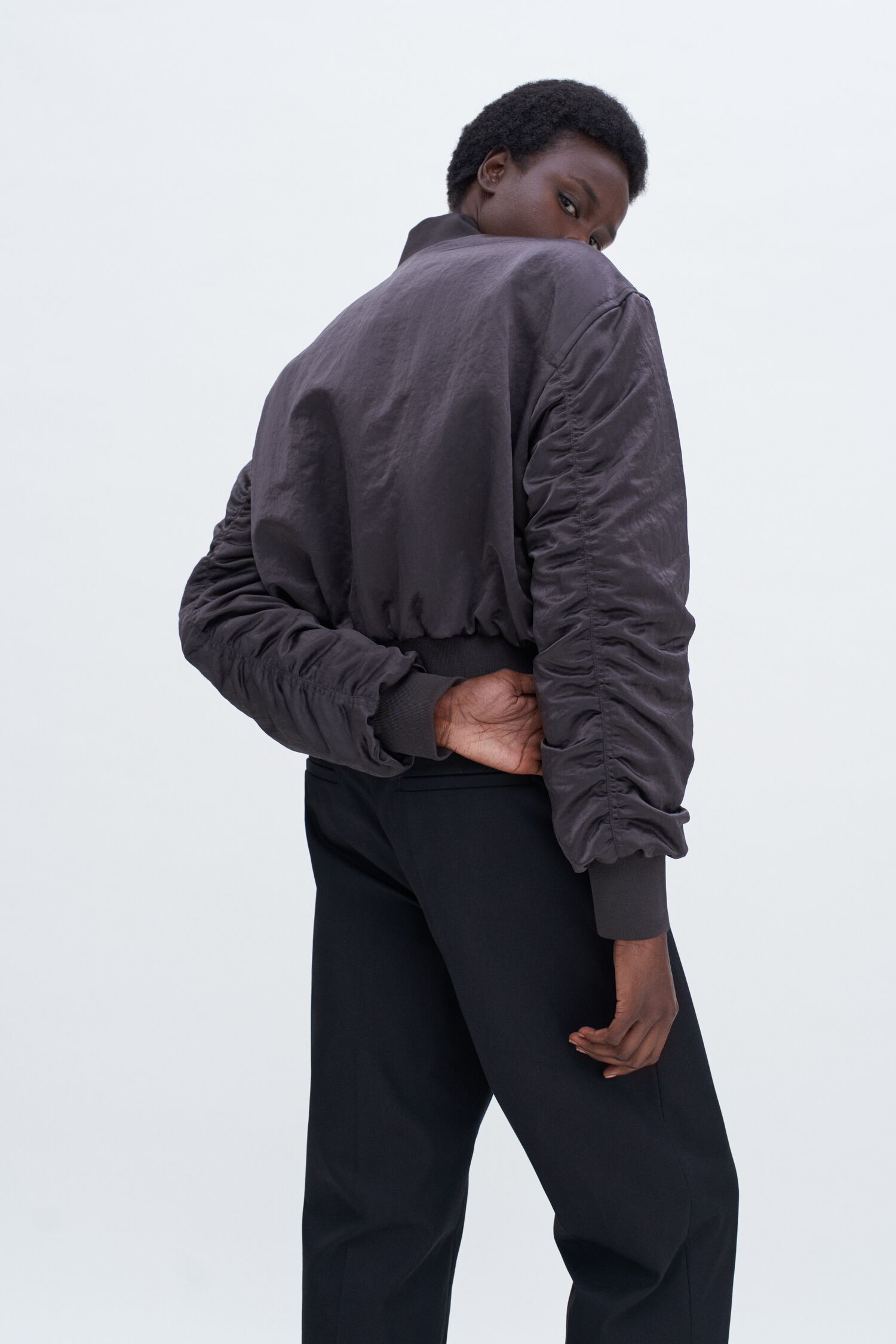Filippa K Nylon Bomber Jacket