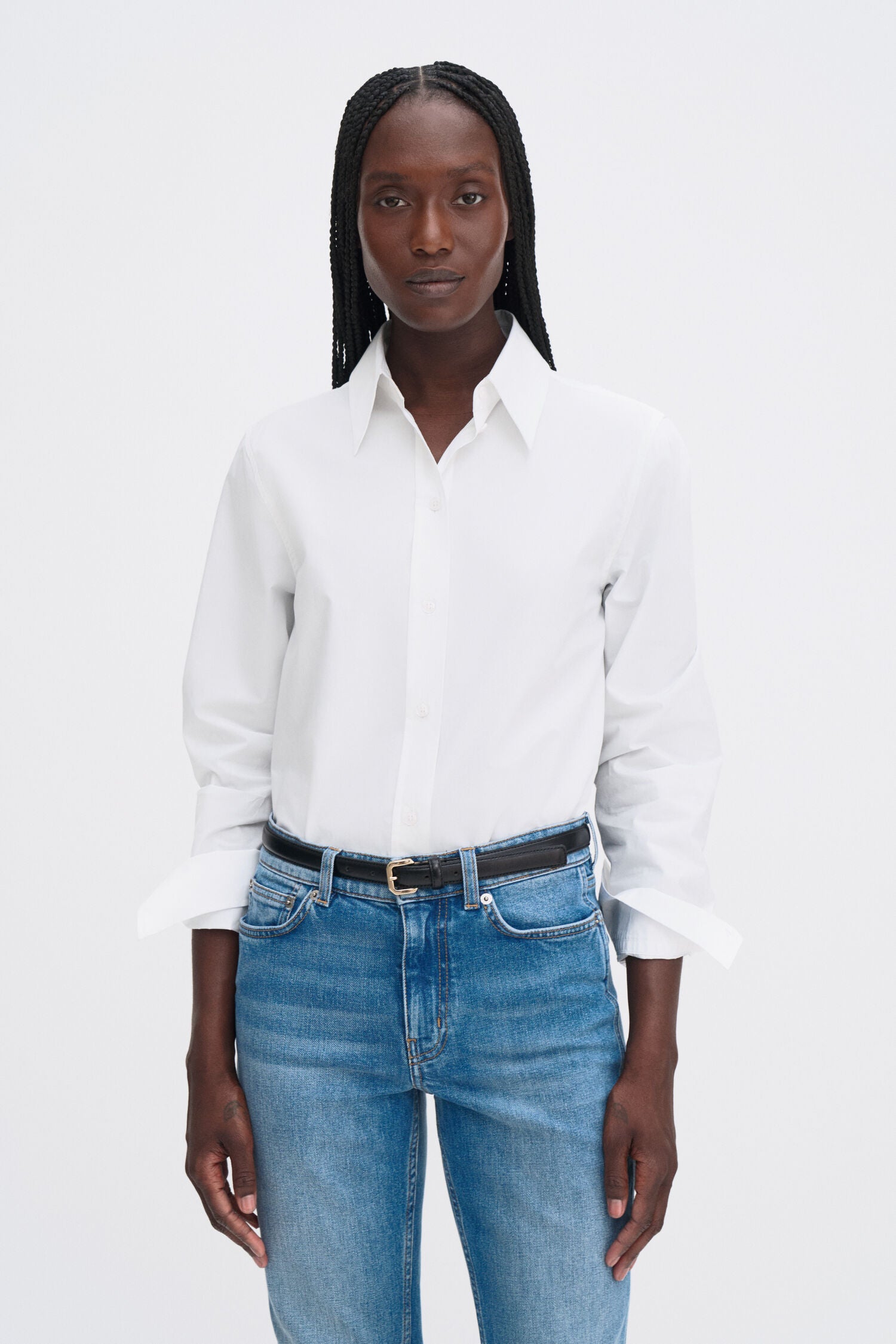 Filippa K Classic Poplin Shirt | White
