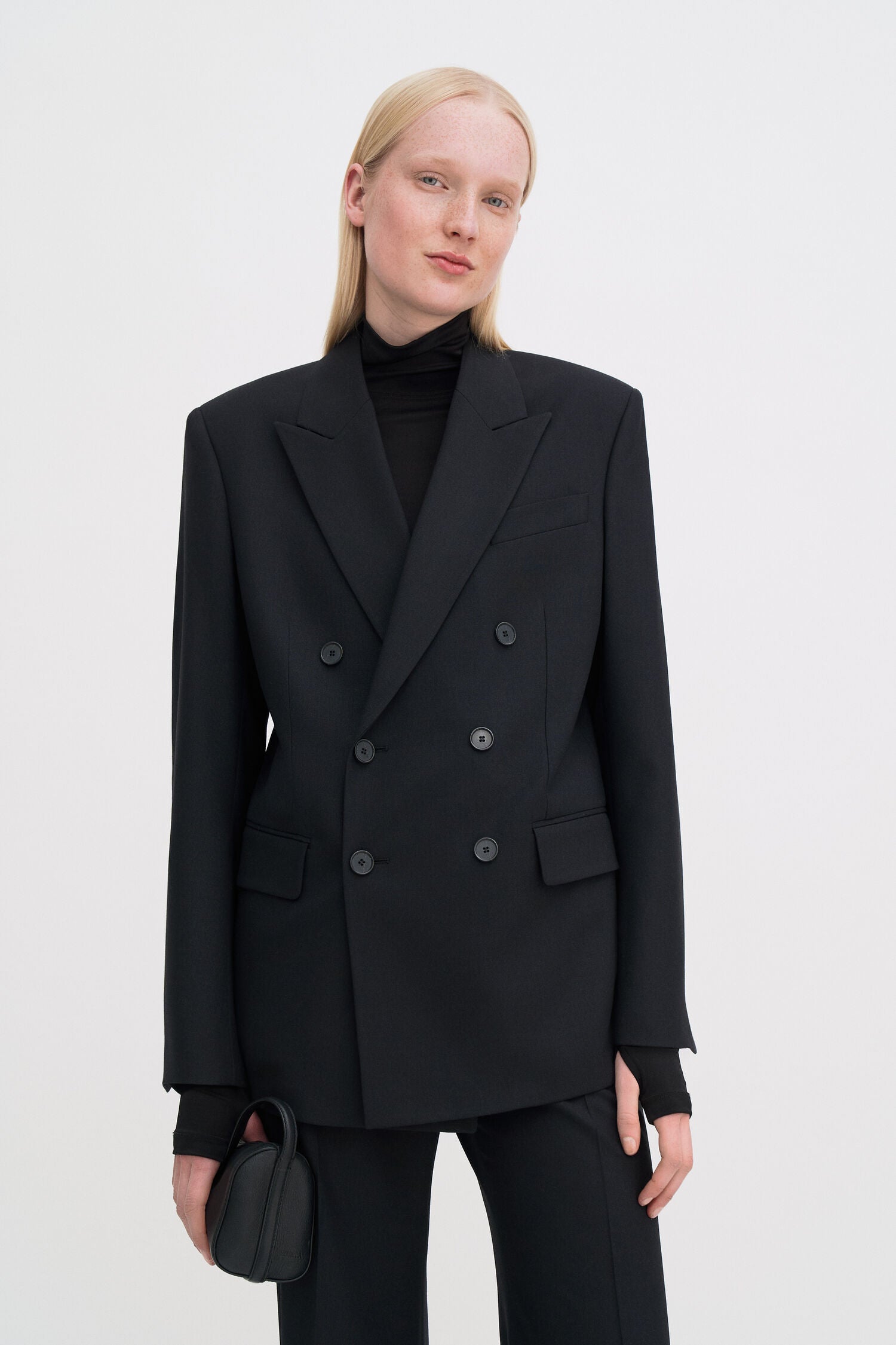 Filippa K Dani Black Wool Blazer