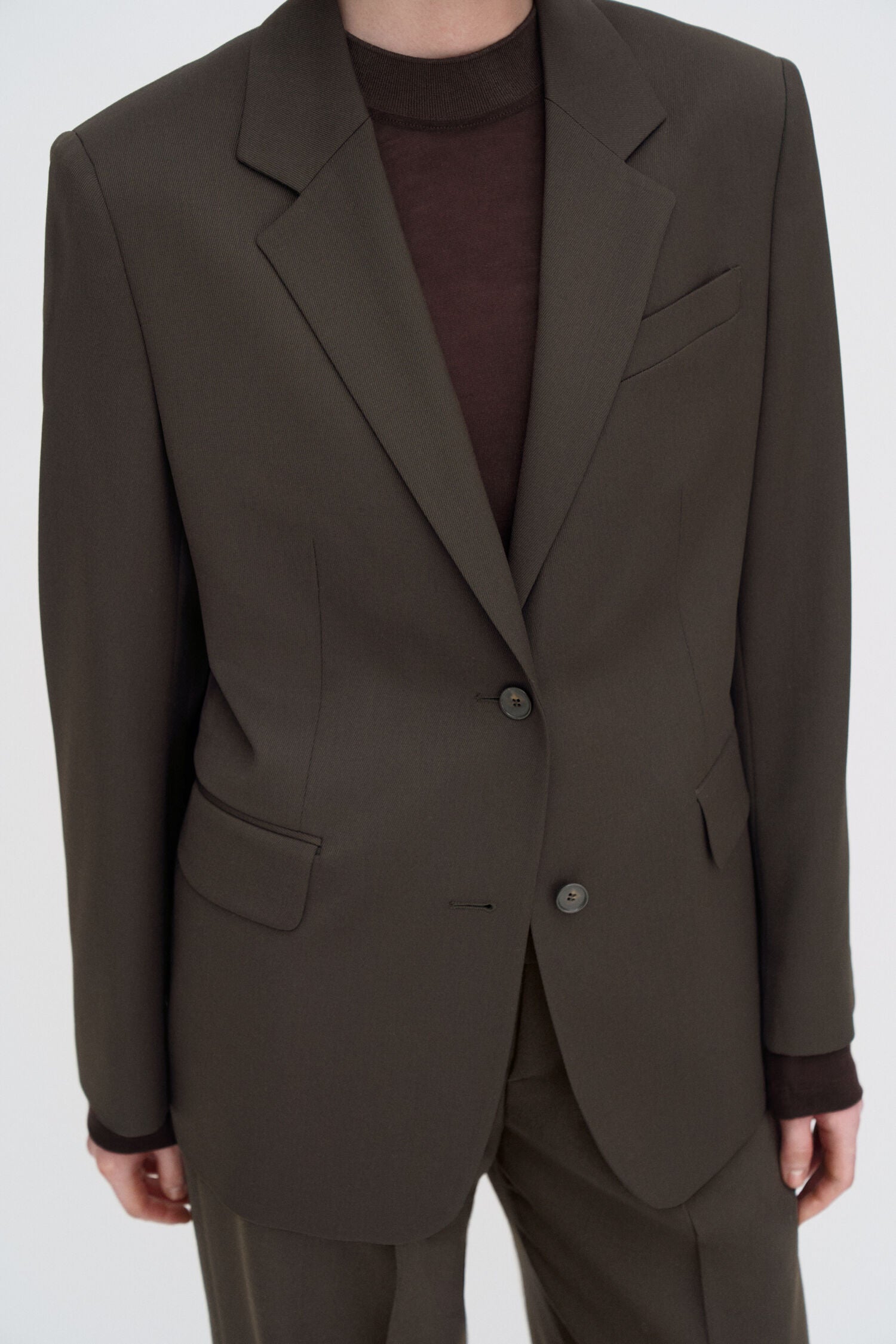 Filippa K Delilah Blazer Walnut Brown