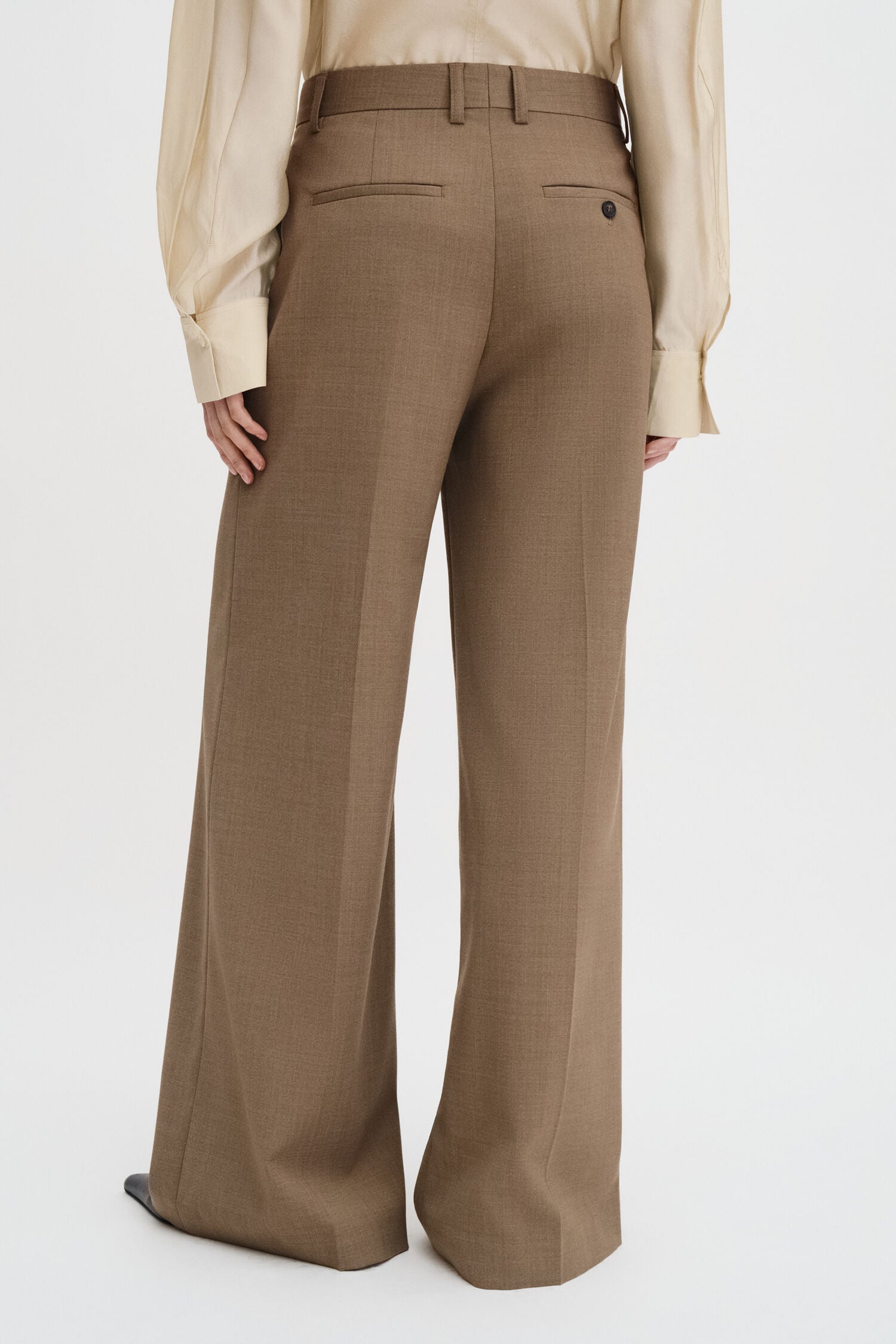 Filippa K Harlow Trousers | Lt Driftwood Melange