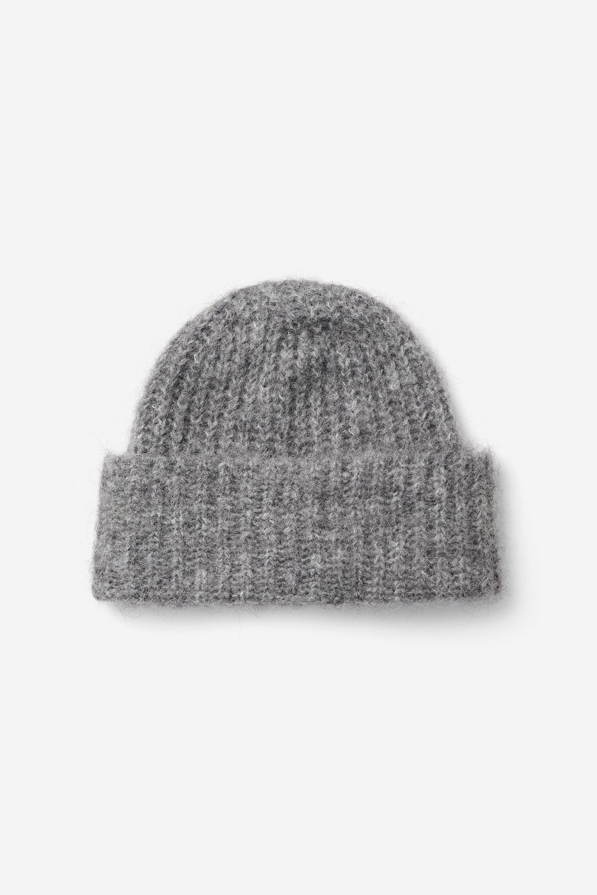 Filippa Hairy Alpaca Hat | Grey
