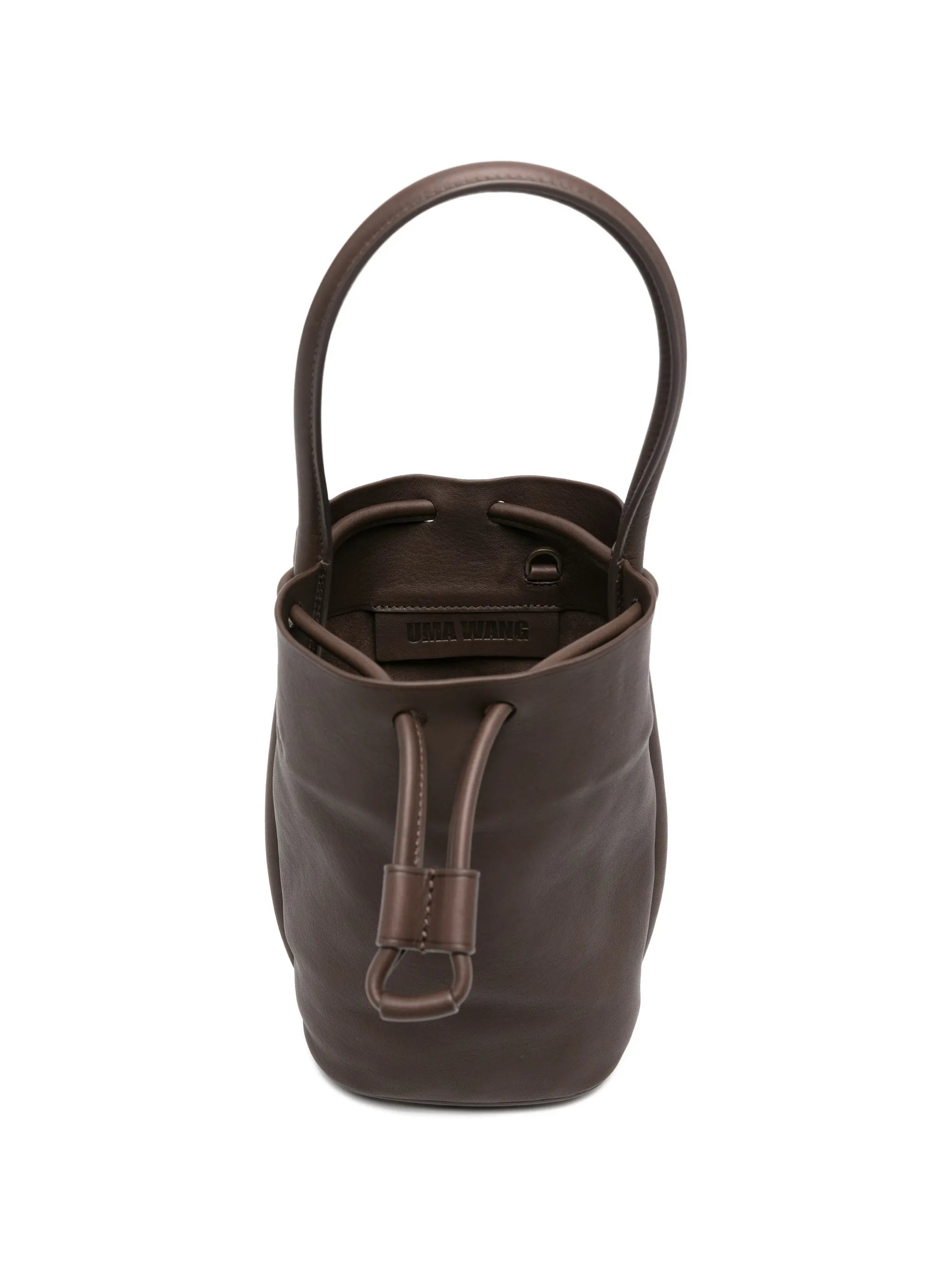 Uma Wang Small Sac Bucket Bag | Dark Brown