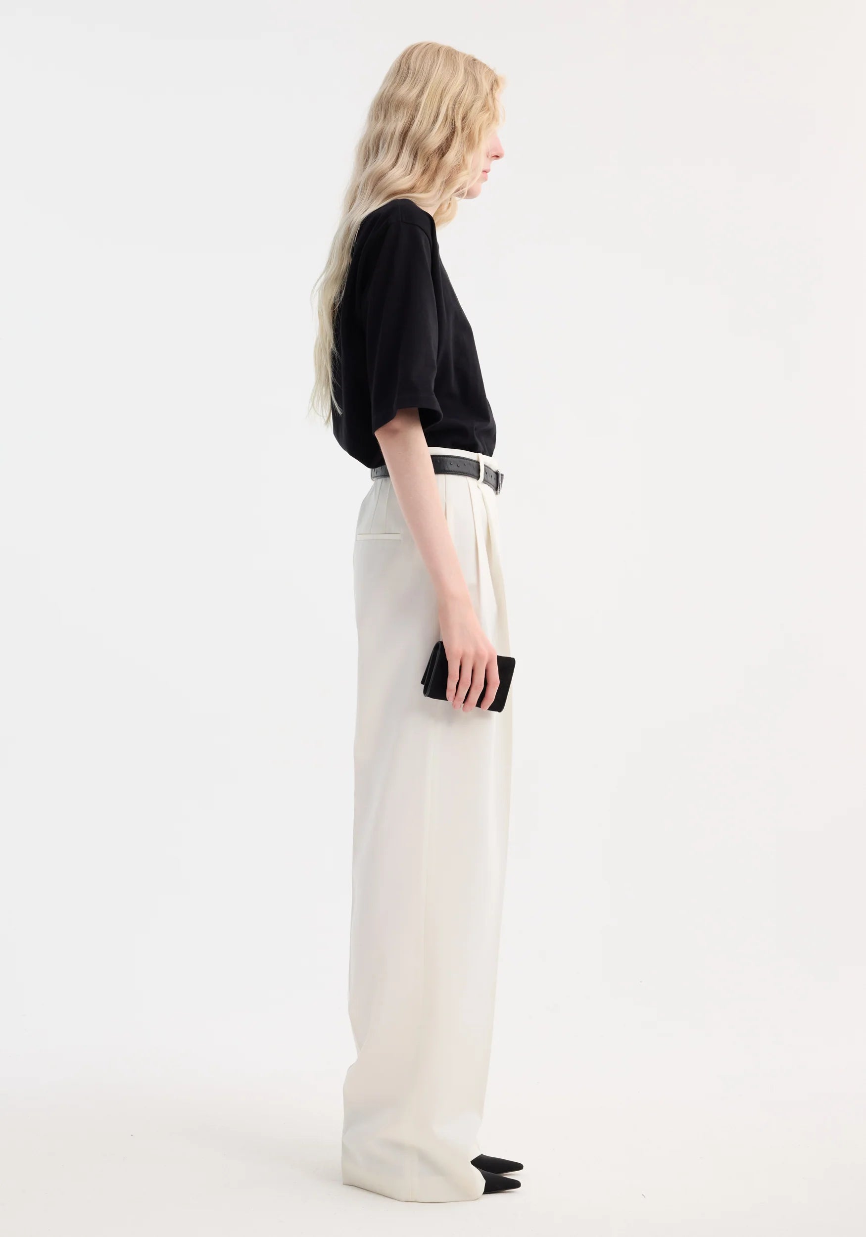 Róhe Mid-Waist Tailored Trousers | Off White