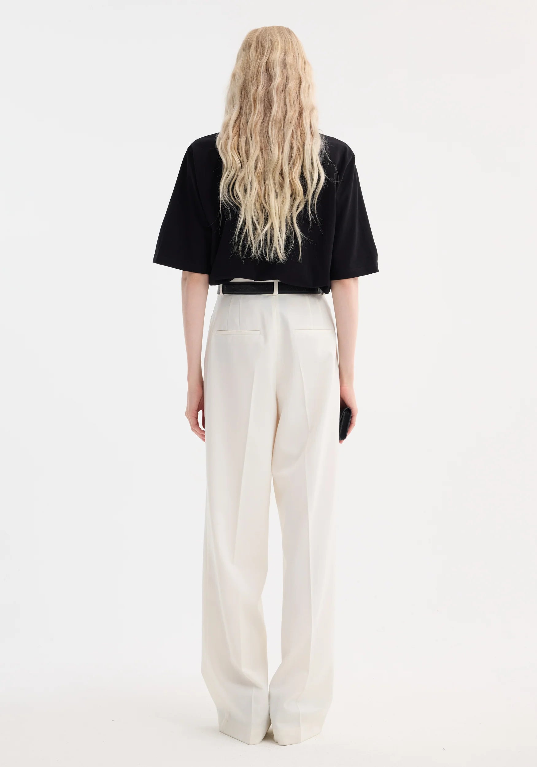 Róhe Mid-Waist Tailored Trousers | Off White