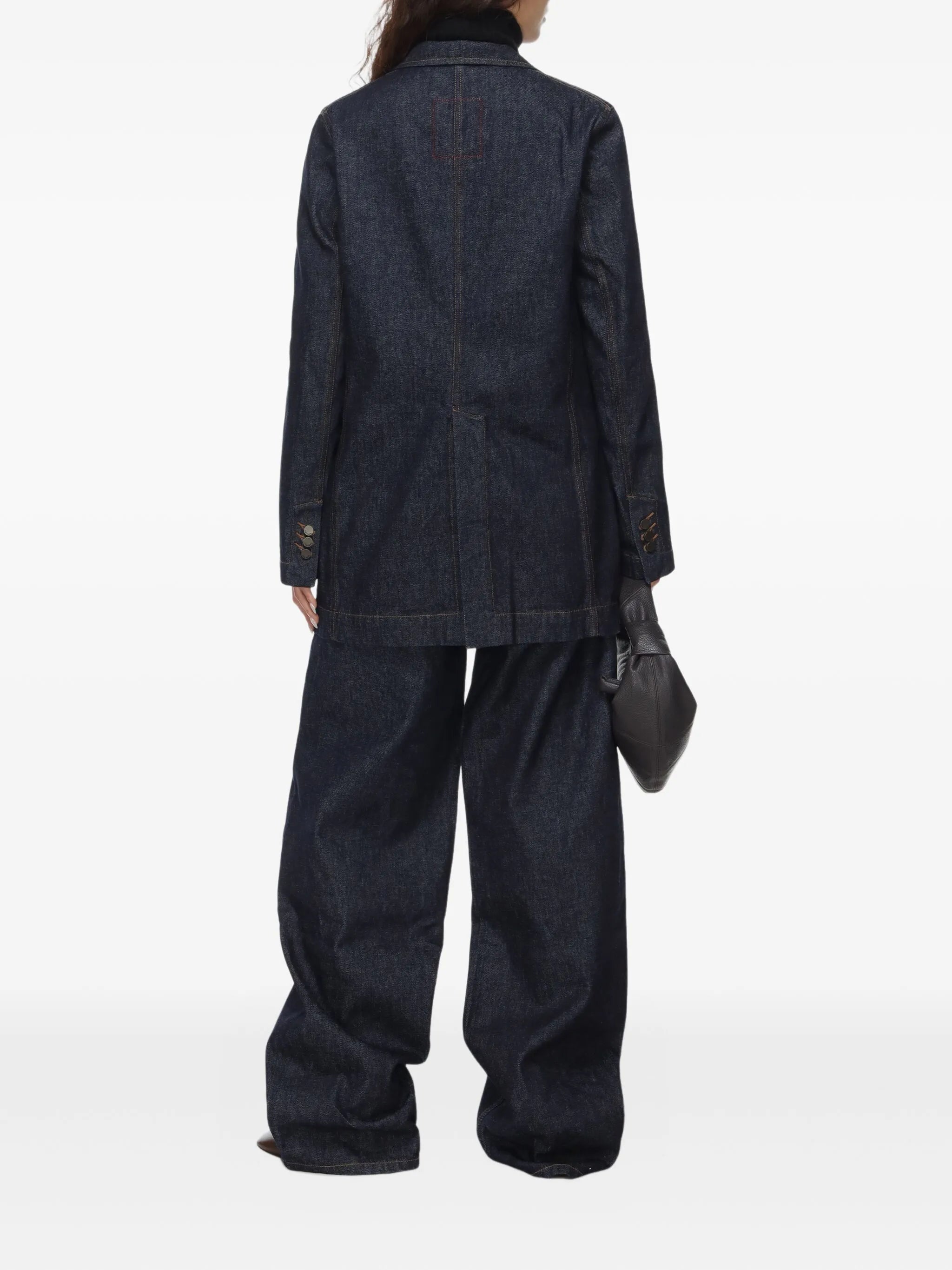 Uma Wang Jane Jacket Denim Blue