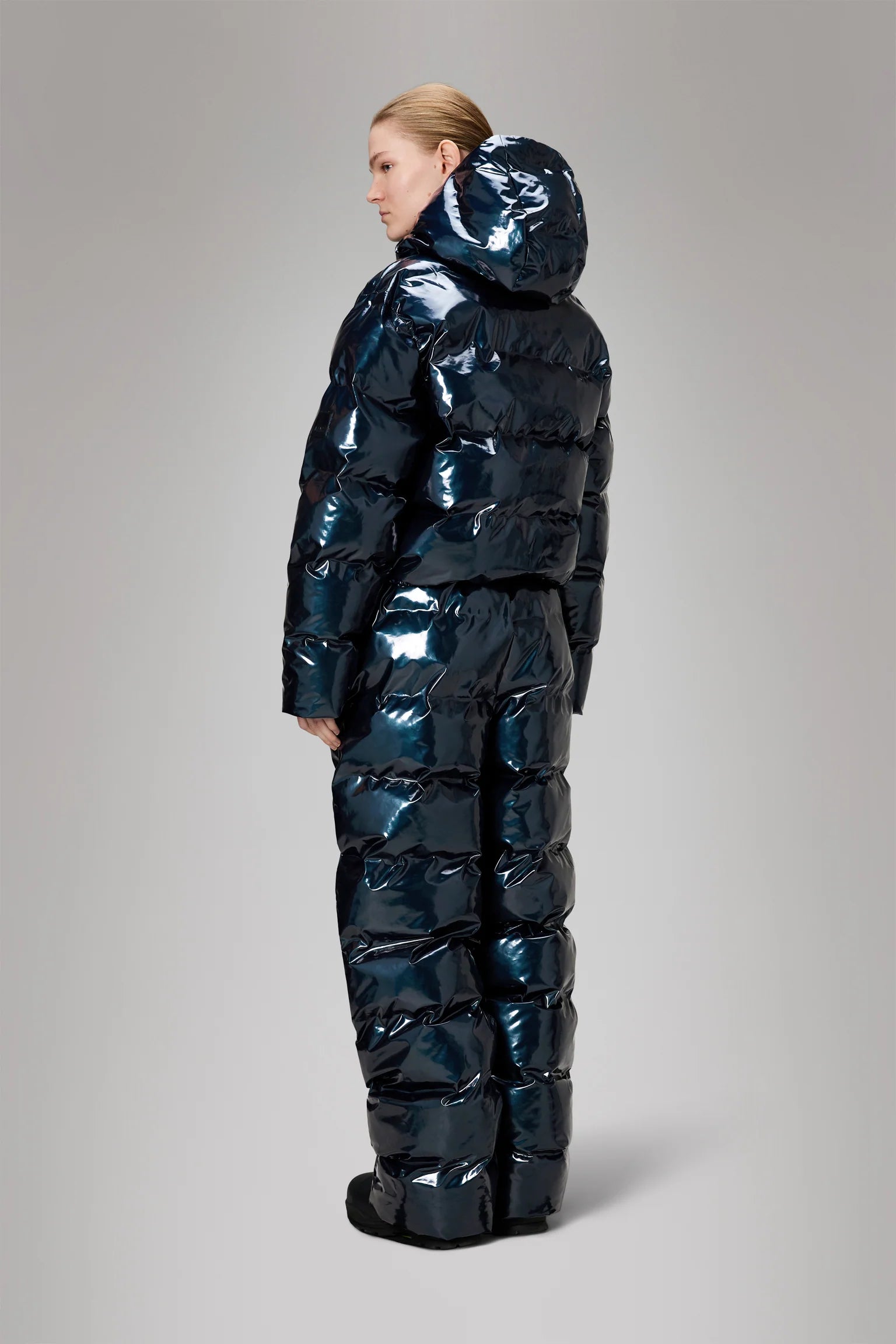 Rains Alta Short Puffer Jacket Spill