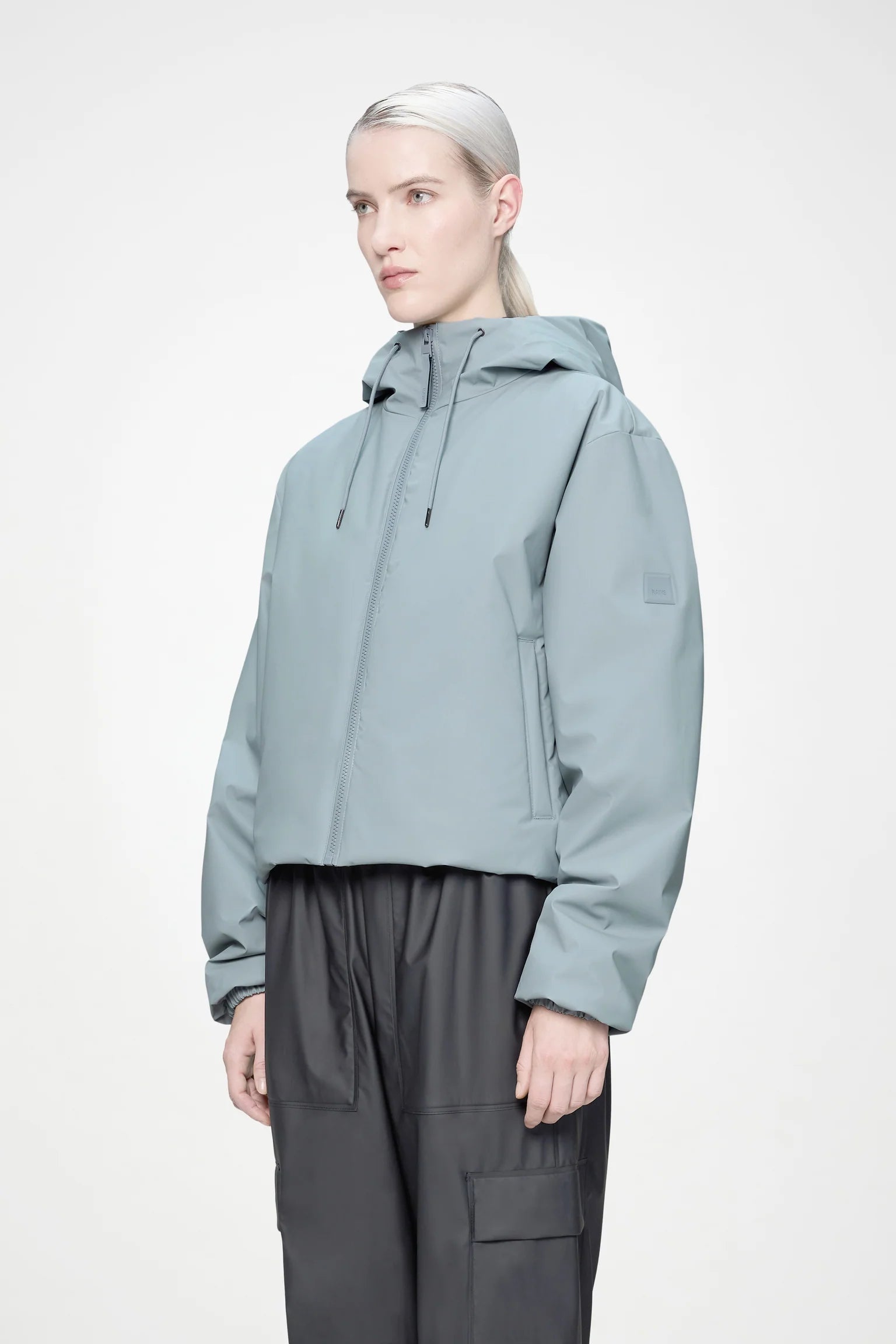Rains Lohja Short Insulated Jacket | Pool