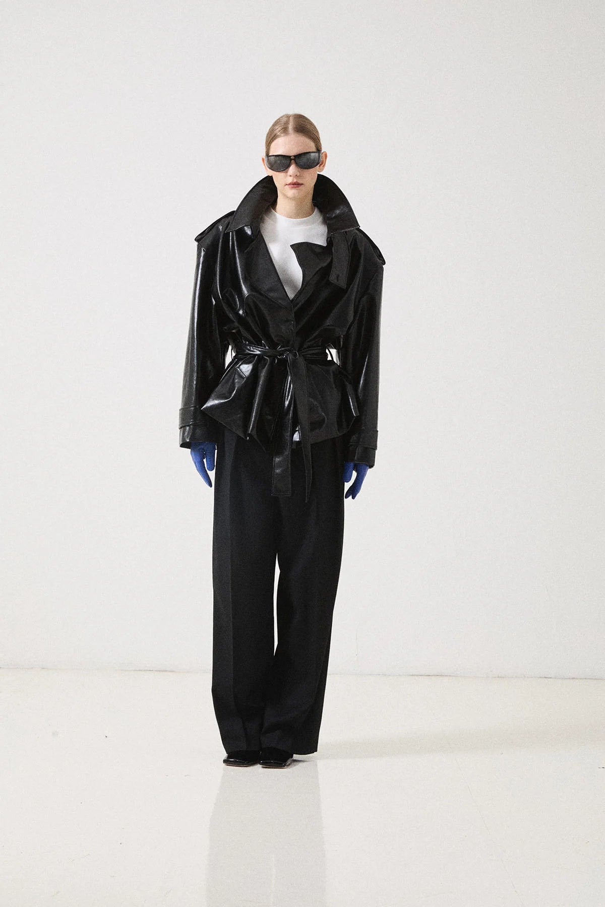 la piscine Trench Jacket | Black