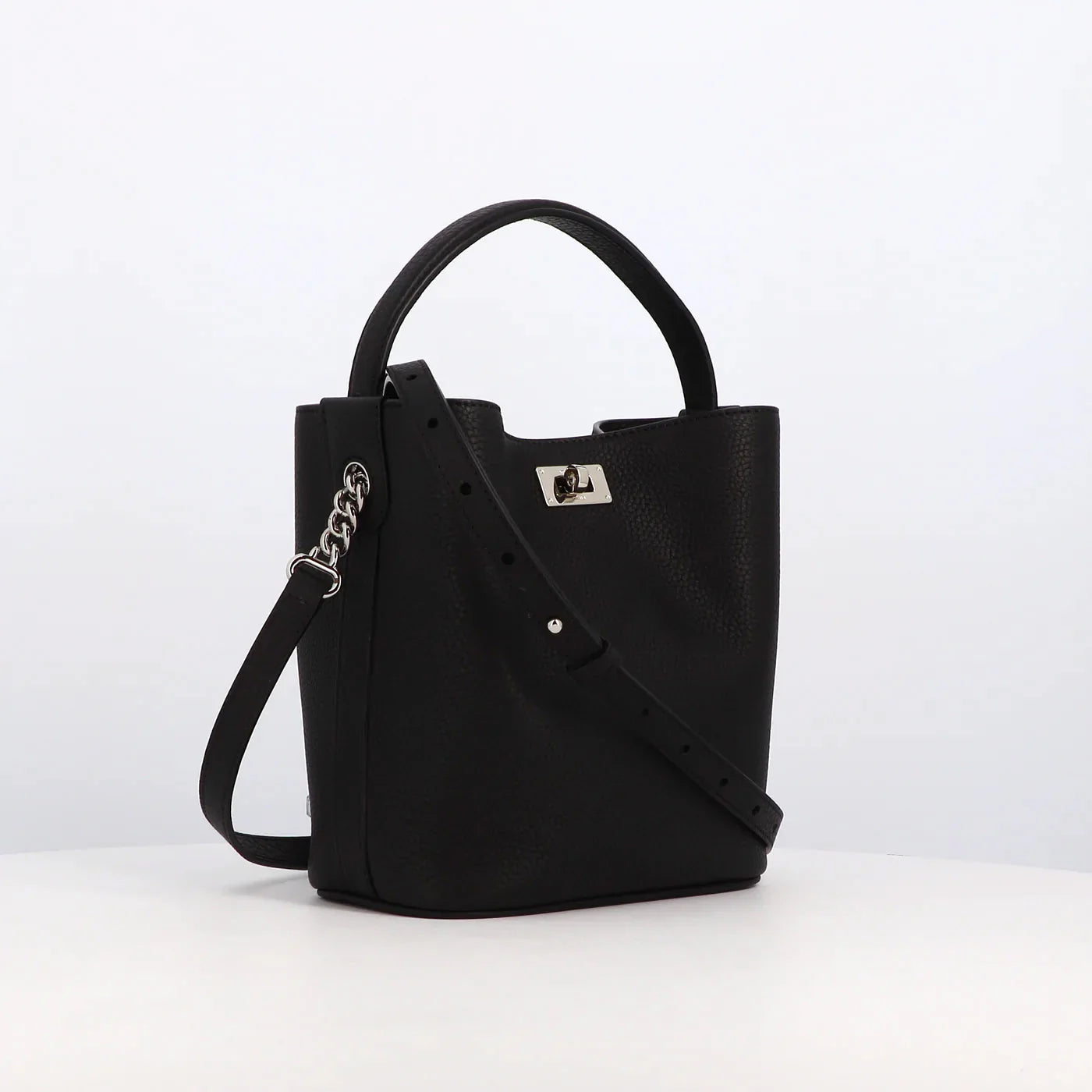 Odeon Mini Leather Bag Black