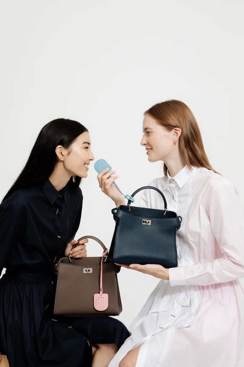 Lutece Mini Leather Bag | Chocolate