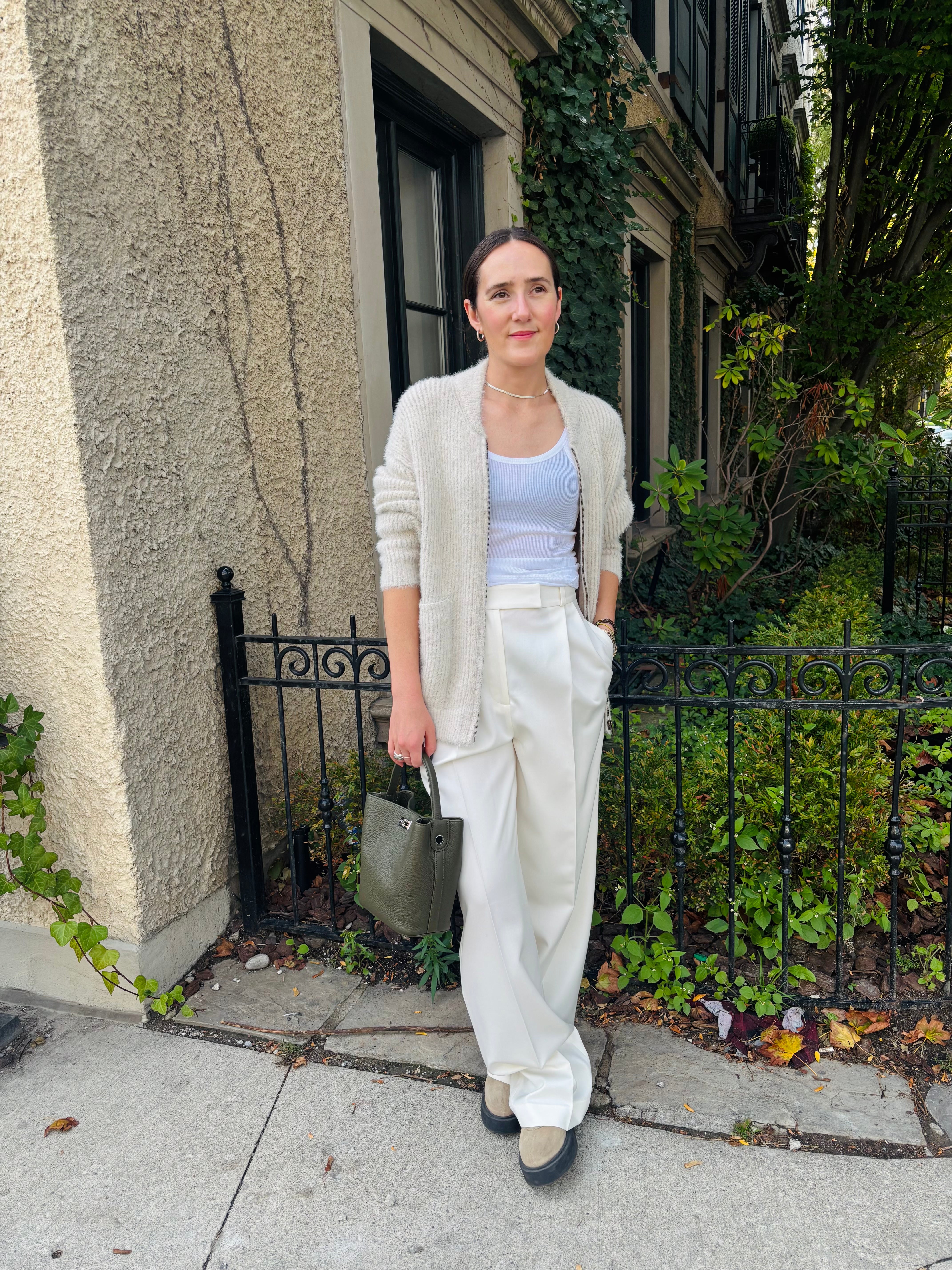 Uma Wang Knit Bomber Jacket | Off White