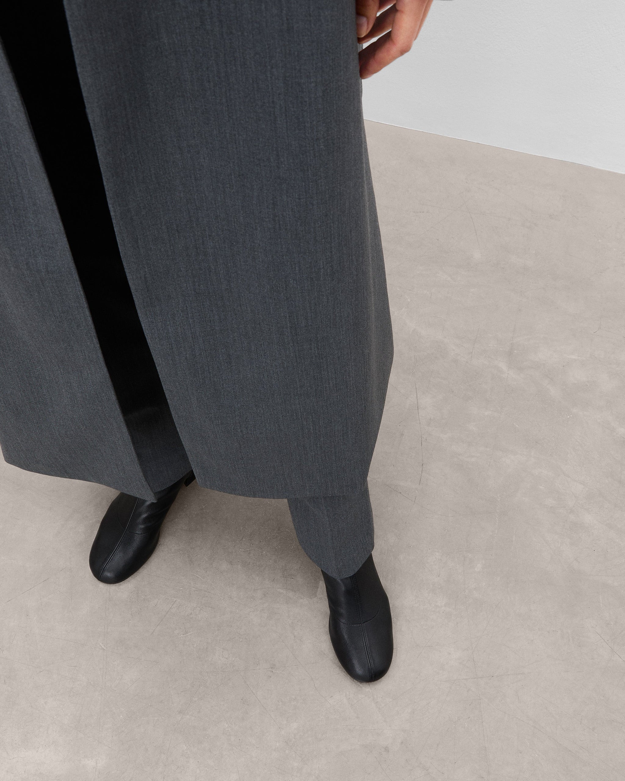 Flattered Ember Black Leather Boots