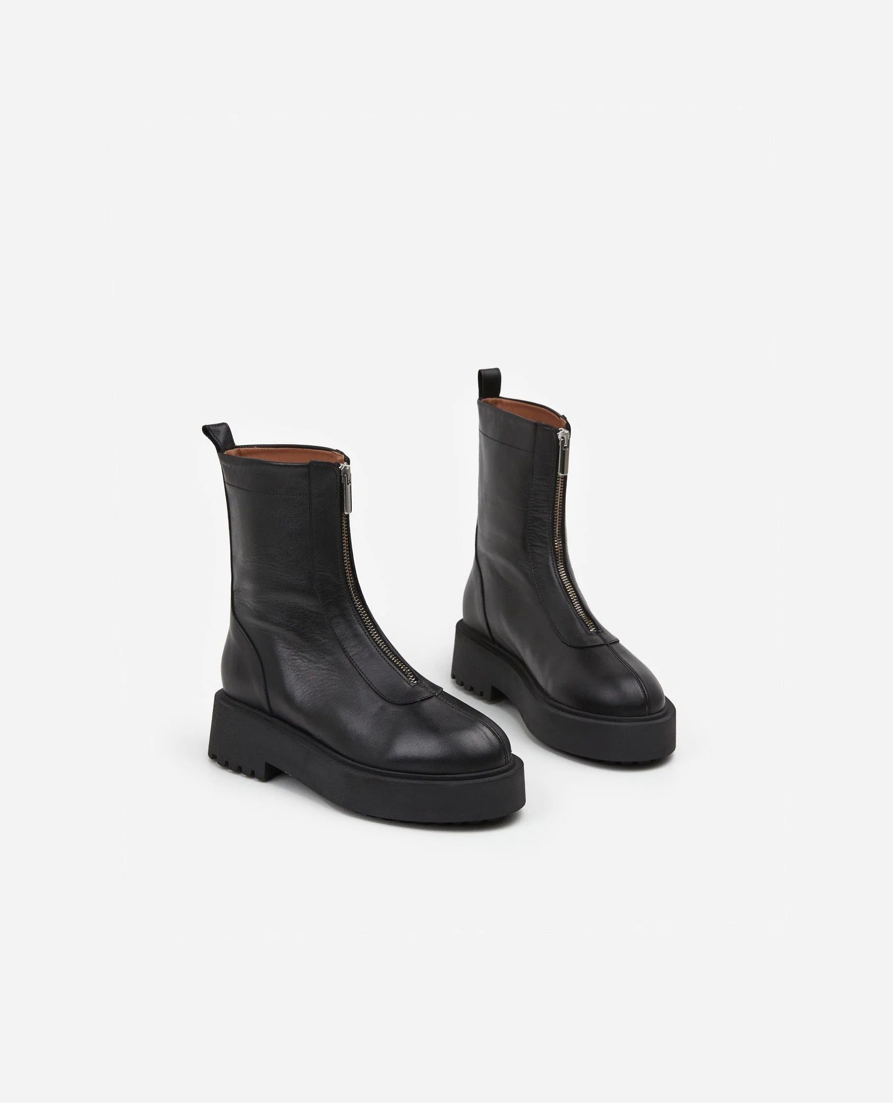 Flattered Alma Leather Boot | Black