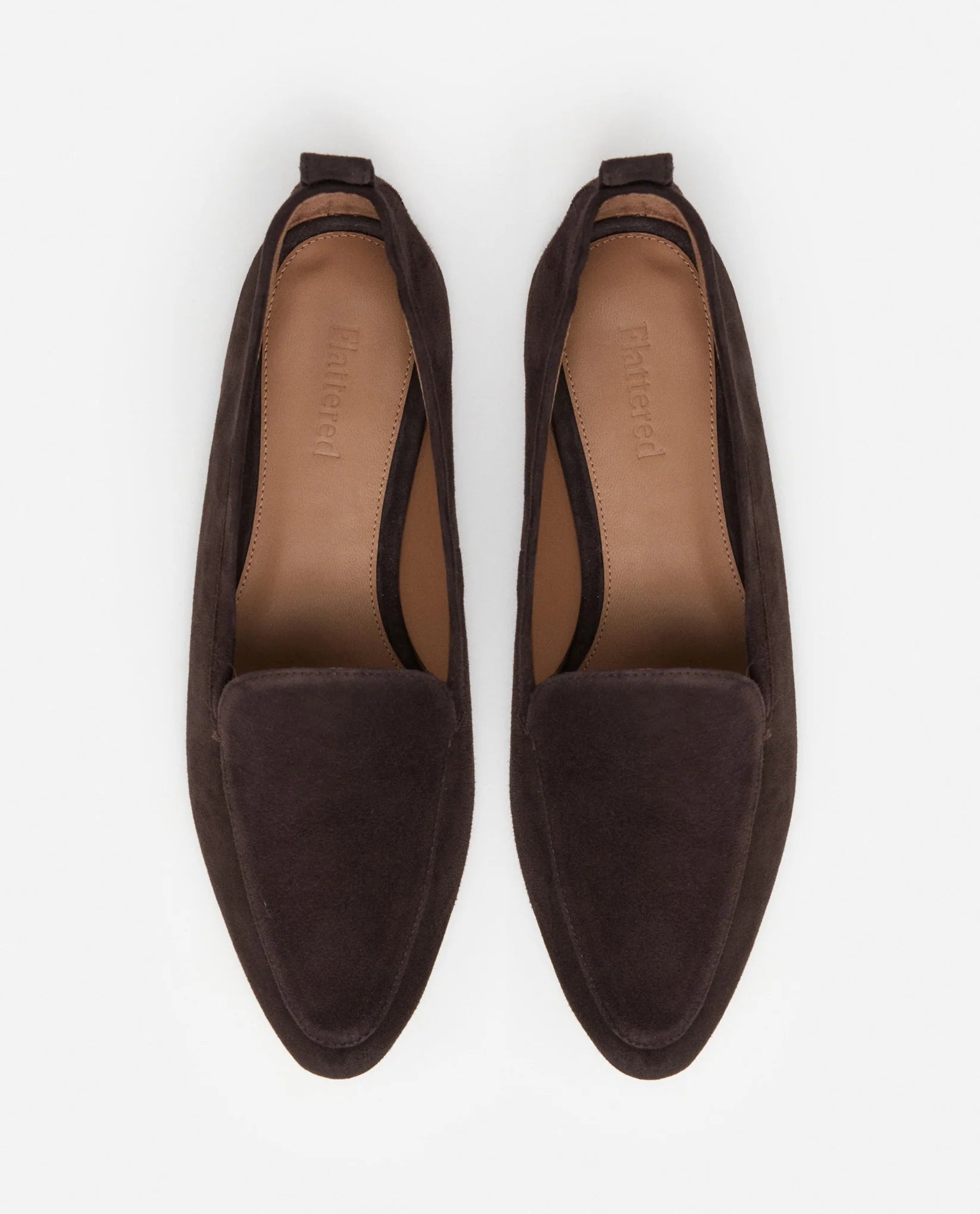 Flattered Cajsa Suede Loafer | Chocolate