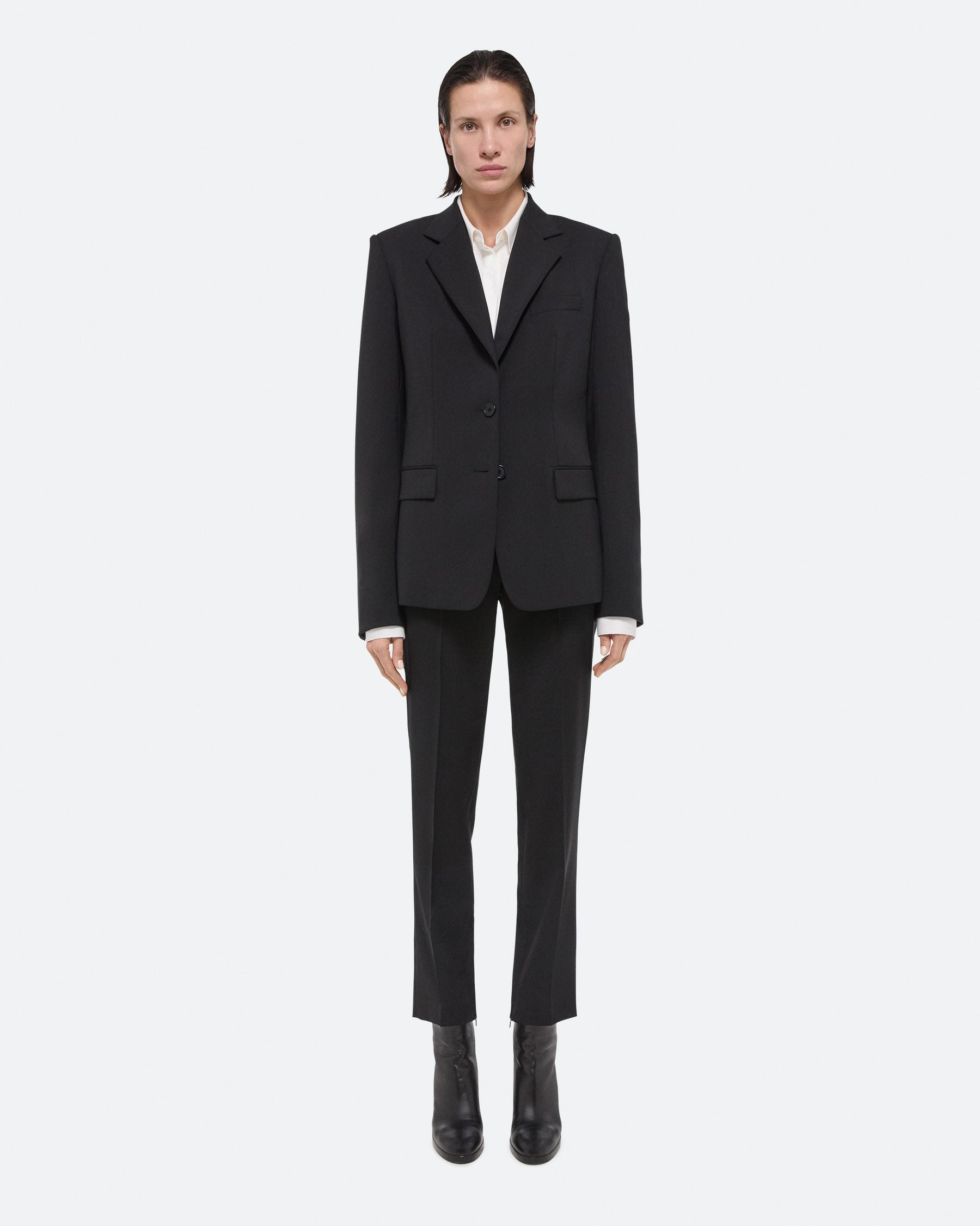 Helmut Lang Classic Black Suit Blazer