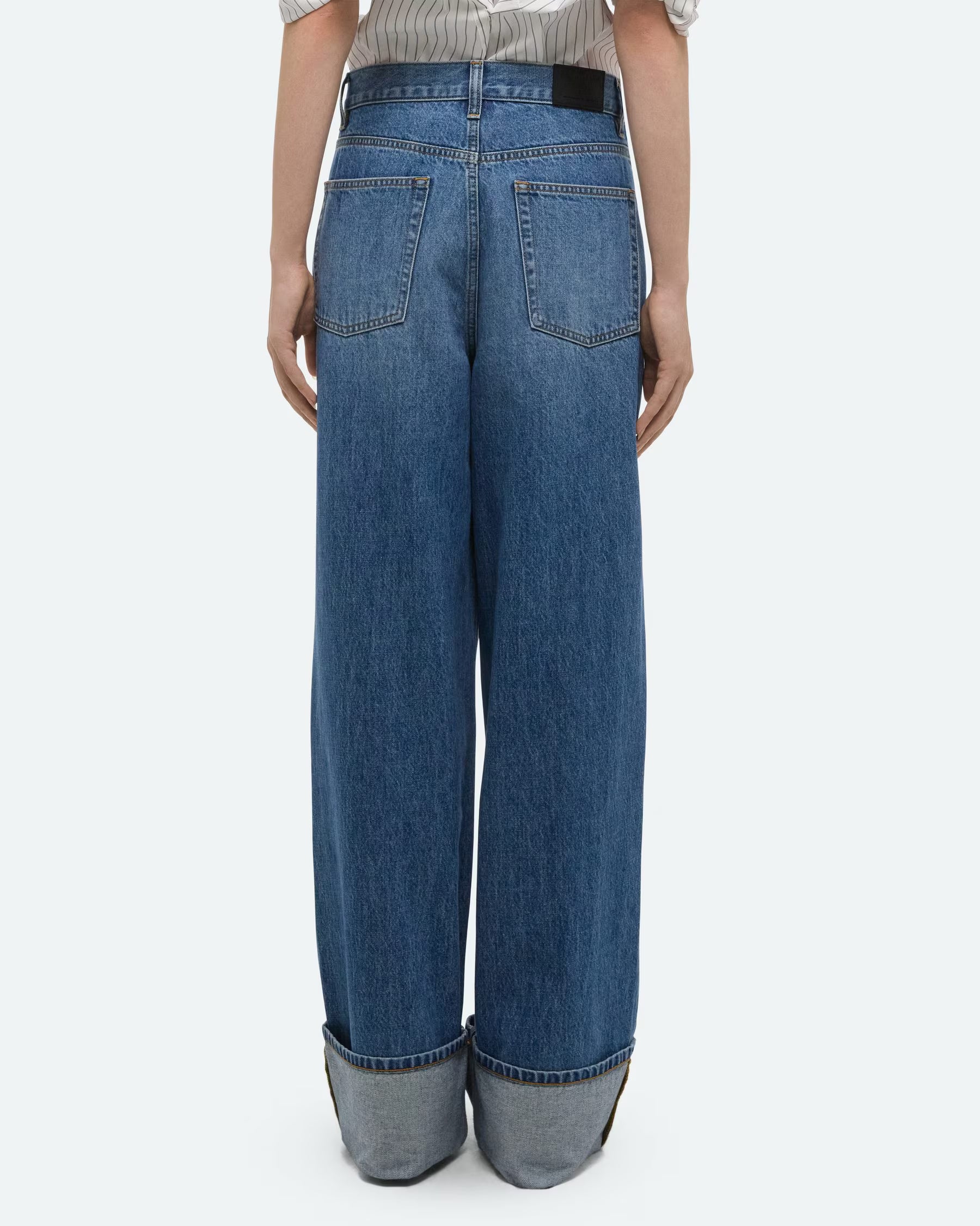 Helmut Lang Low Drop Jeans | Classic Blue