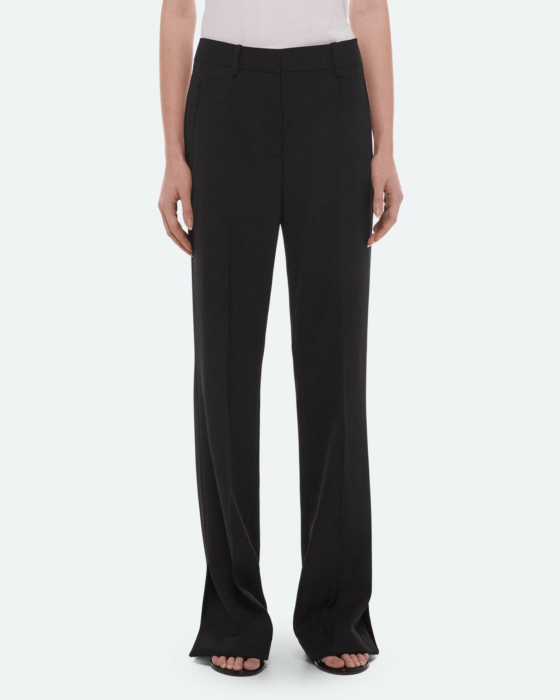 Helmut Lang Wardrobe Vented Trousers | Black