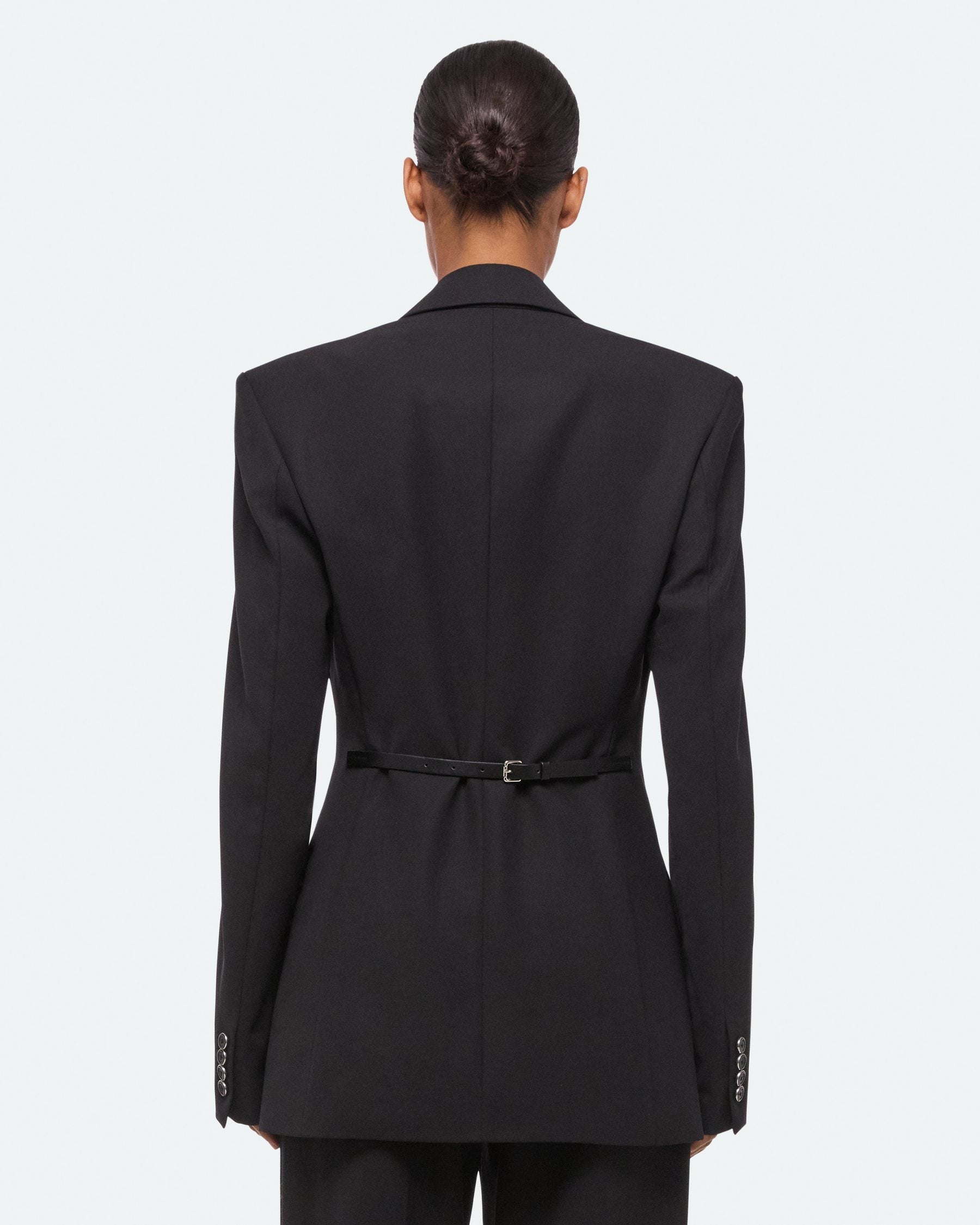Helmut Lang Wardrobe Belted Blazer | Black