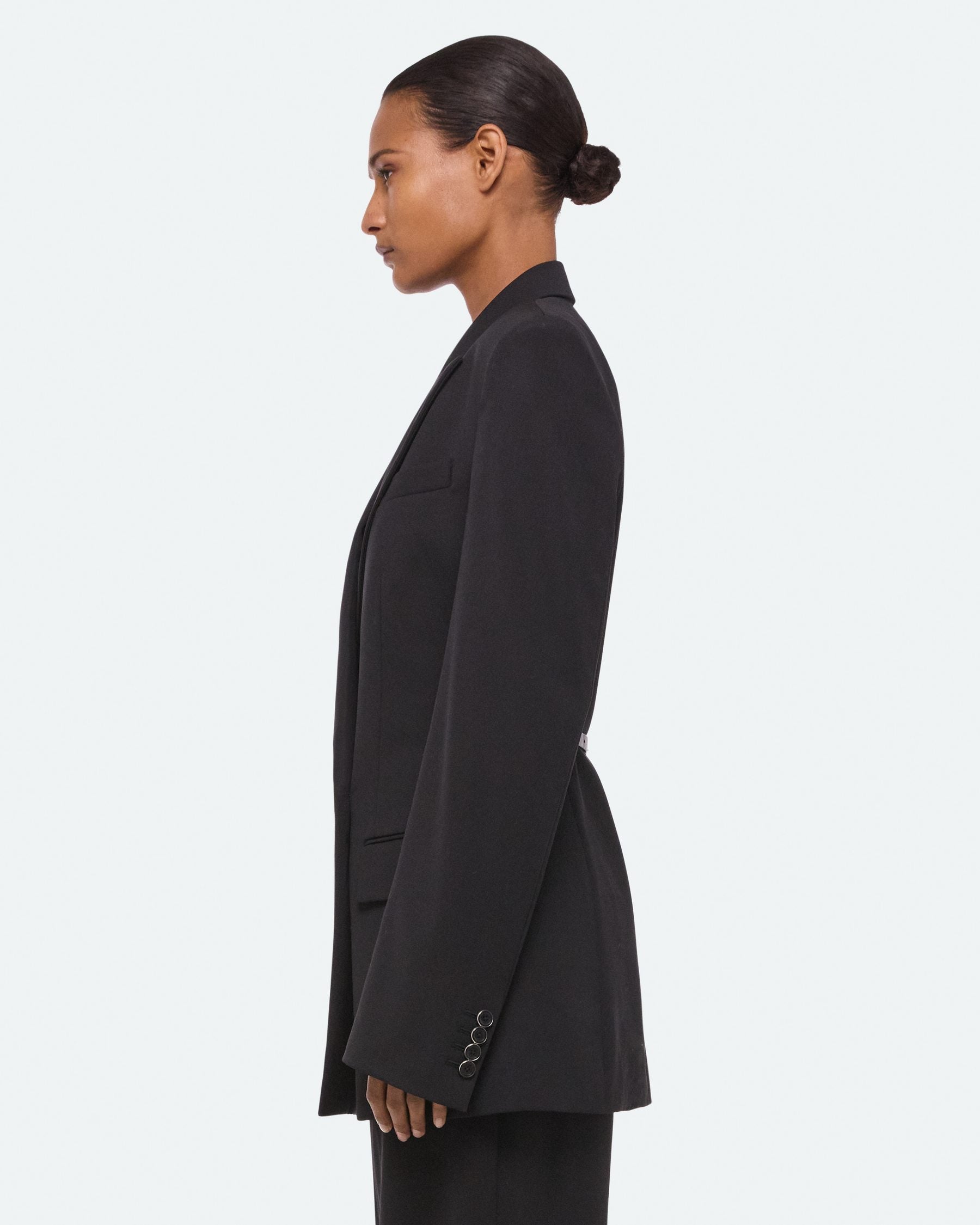 Helmut Lang Wardrobe Belted Blazer | Black