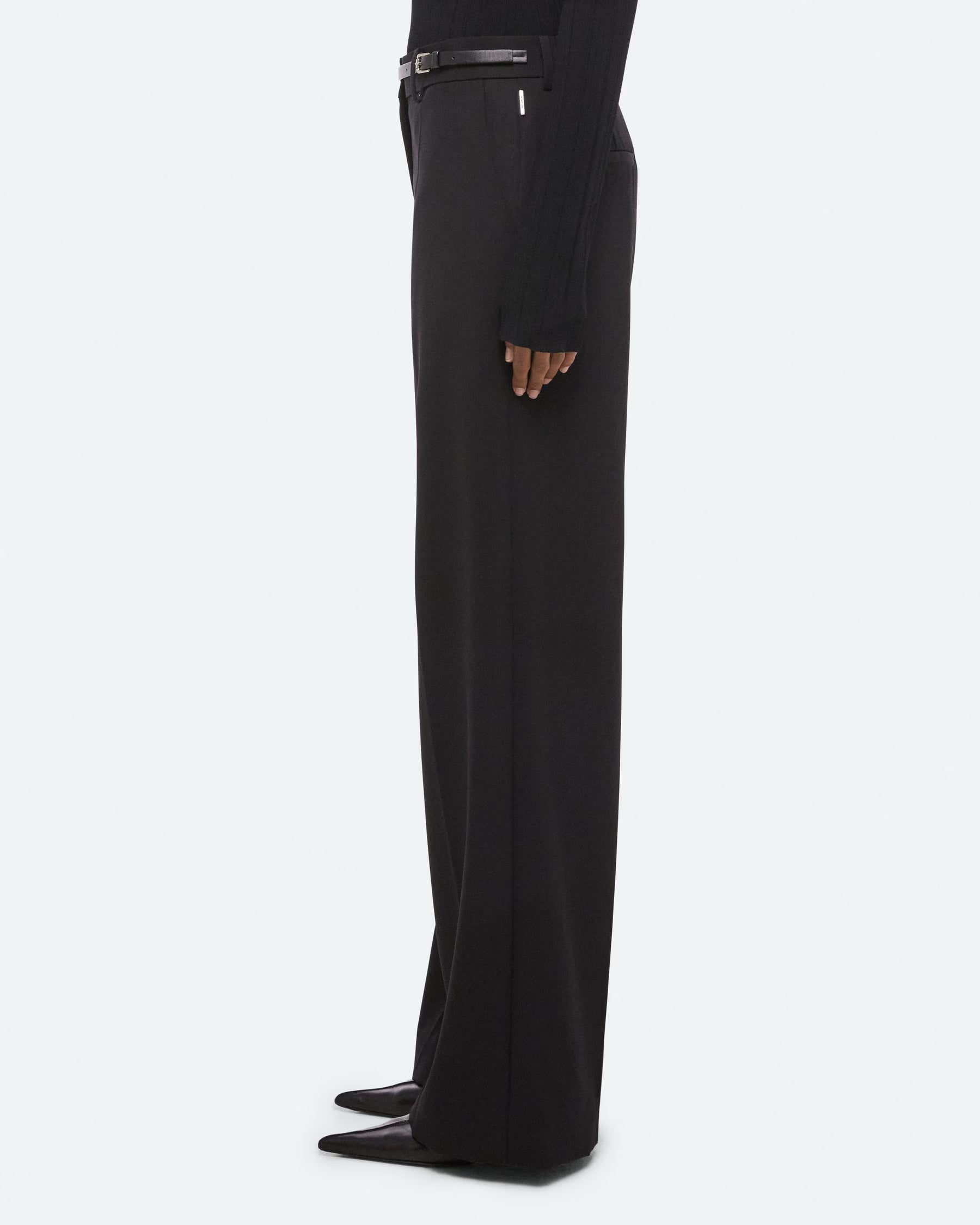 Helmut Lang Wardrobe Belted Trousers | Black