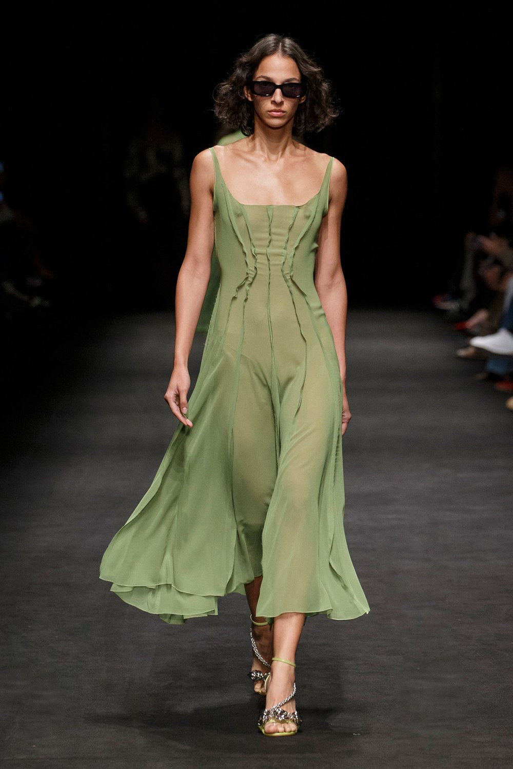 Act No. 1 Georgette Black Dress