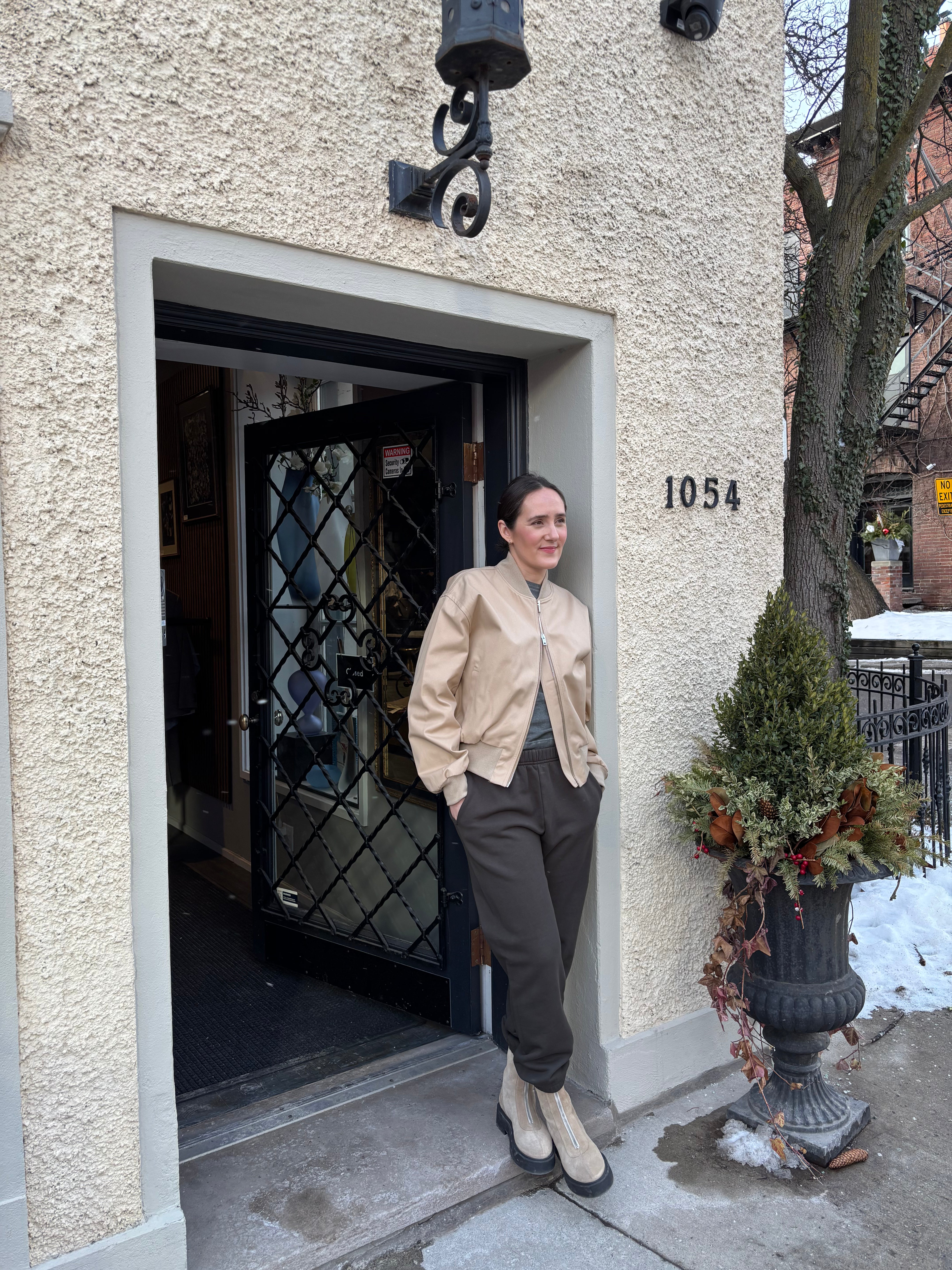 Filippa K Beige Cotton Blouson Jacket