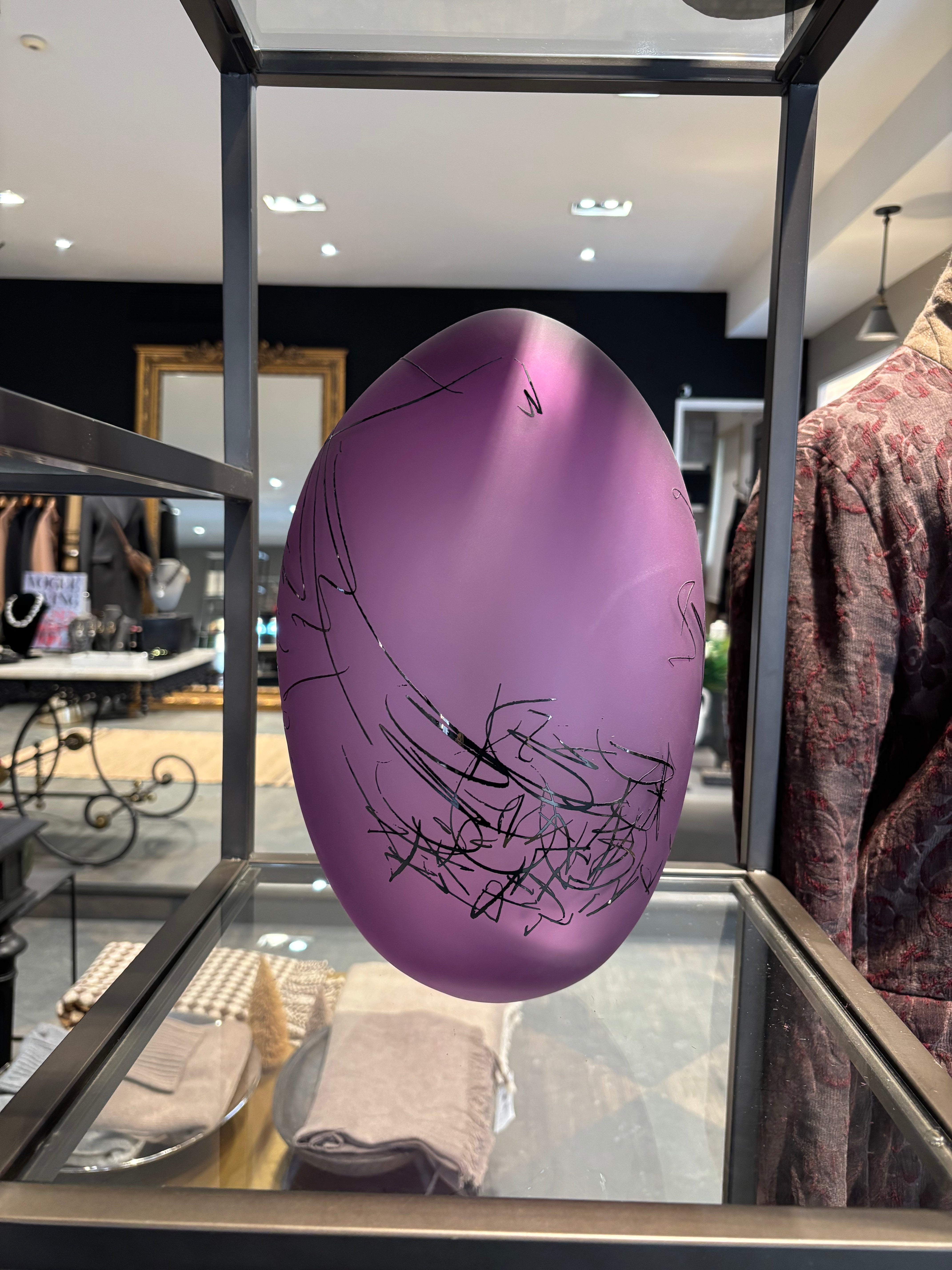 The Goodman Studio Scribe Ovoid | Red Amethyst