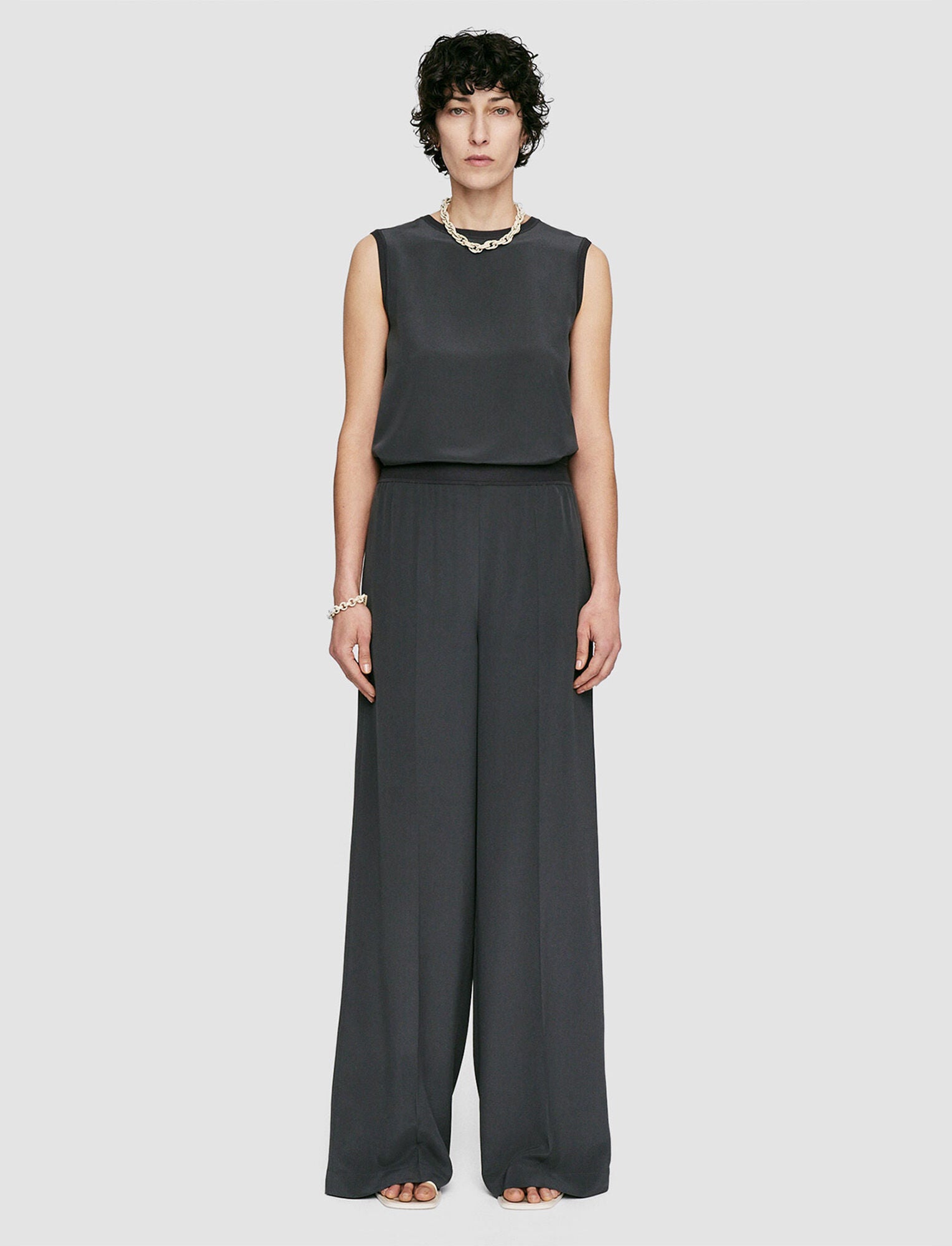 Joseph Silk Slate Hulin Pants