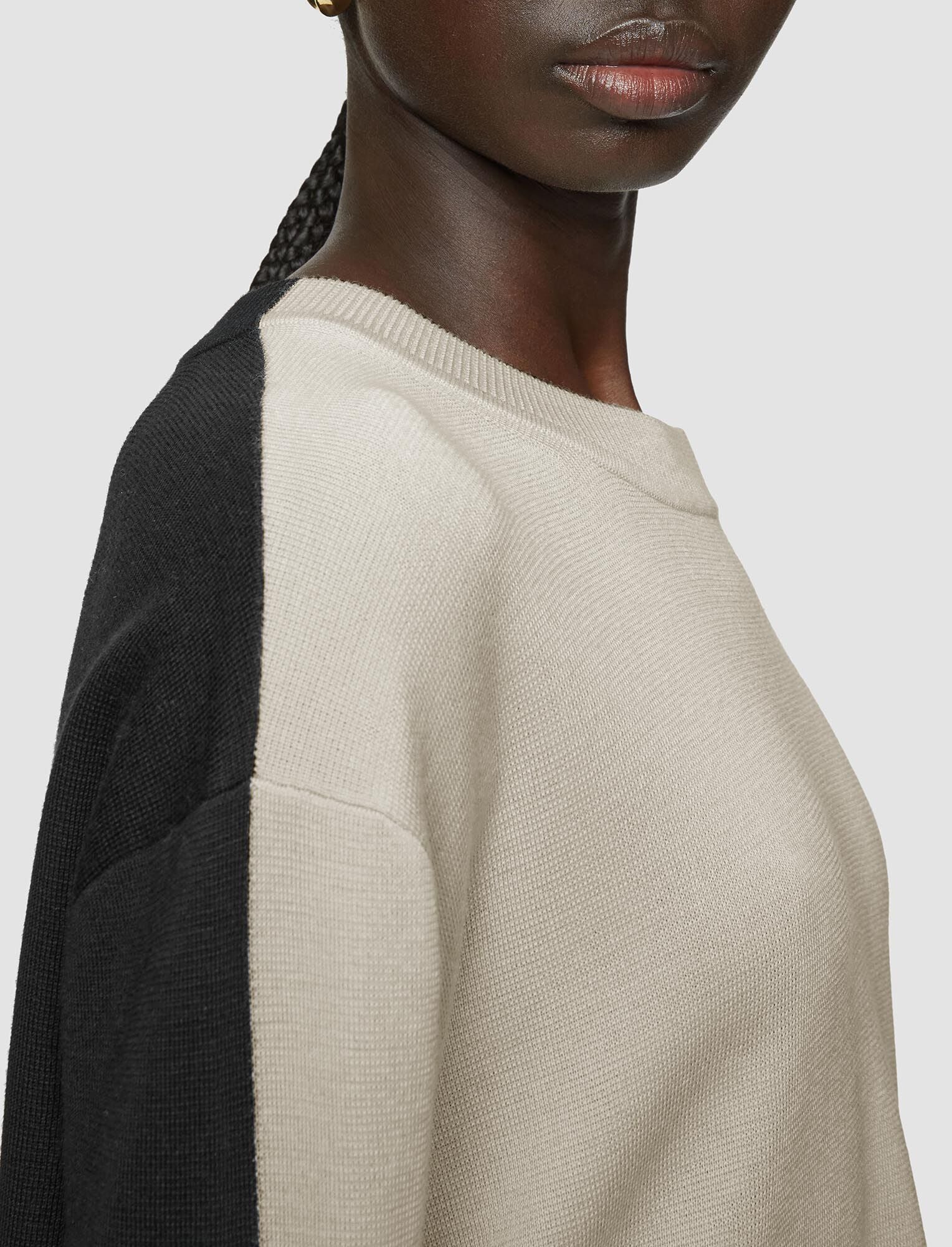 Joseph Two Tone Knit Jumper