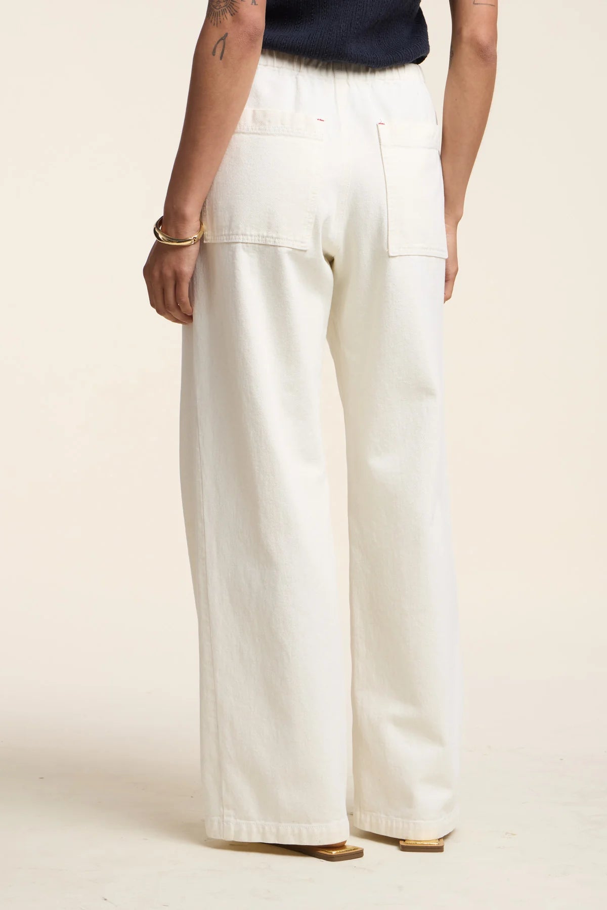 Velvet Louise Twill Denim Pants | Off White
