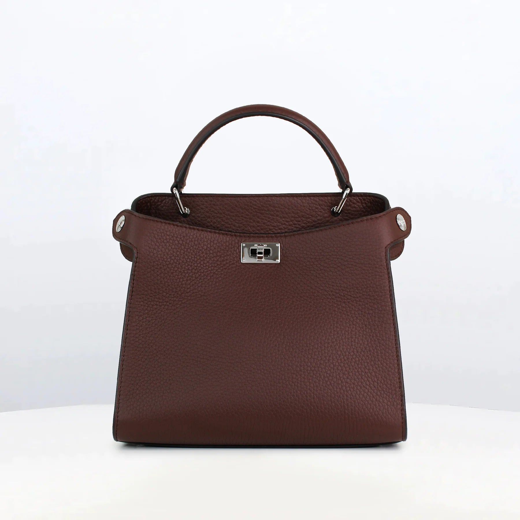 Lutece Mini Leather Bag | Prune