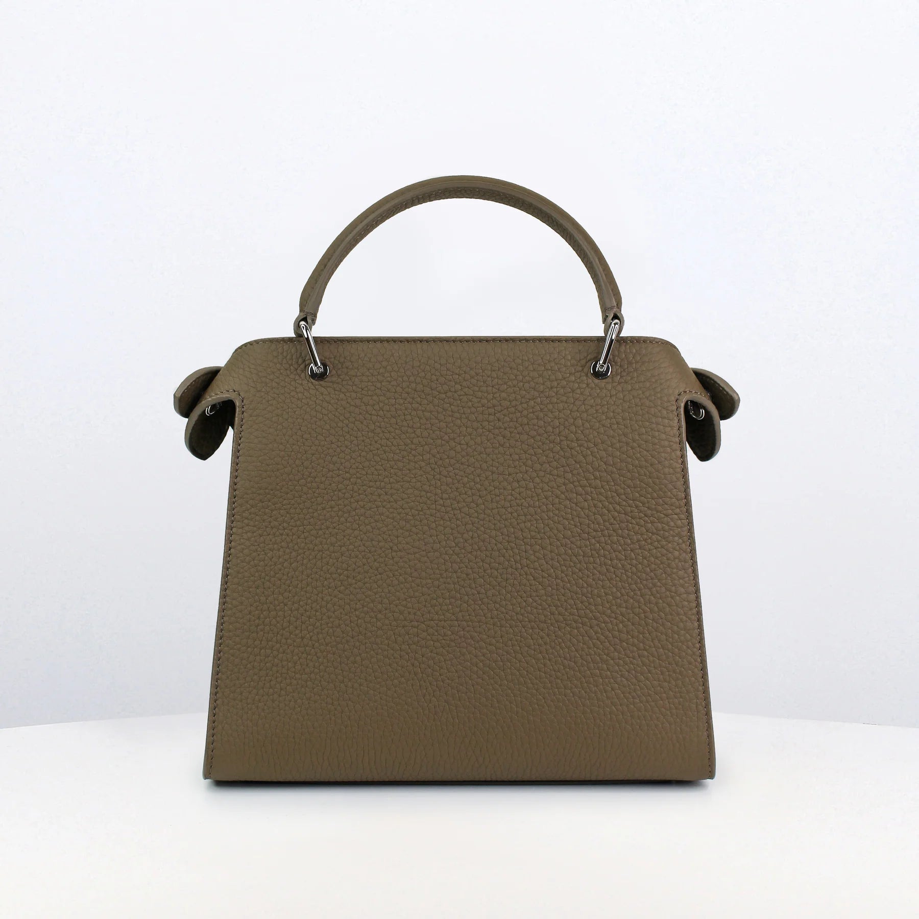 Lutece Mini Leather Bag | Taupe