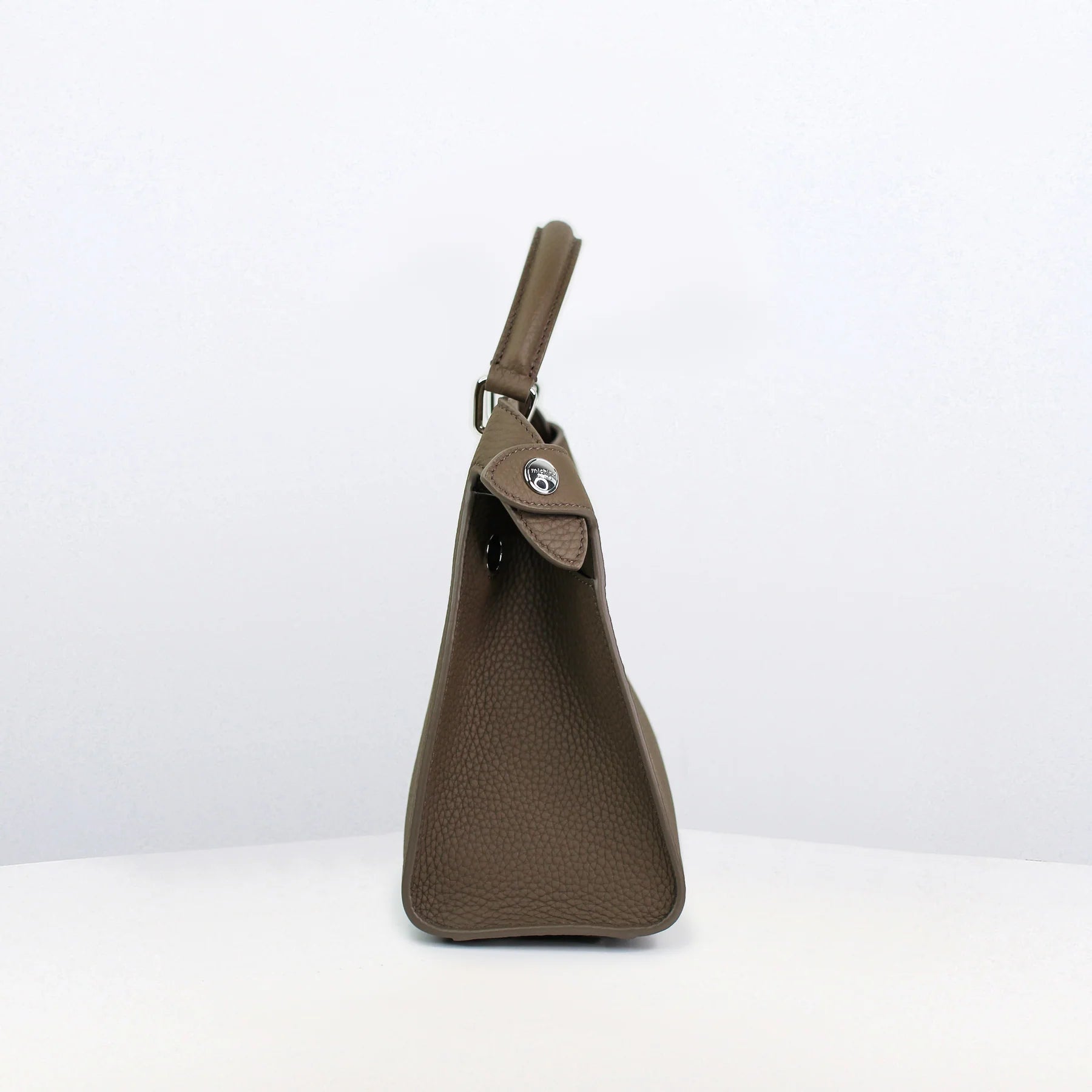 Lutece Mini Leather Bag | Taupe