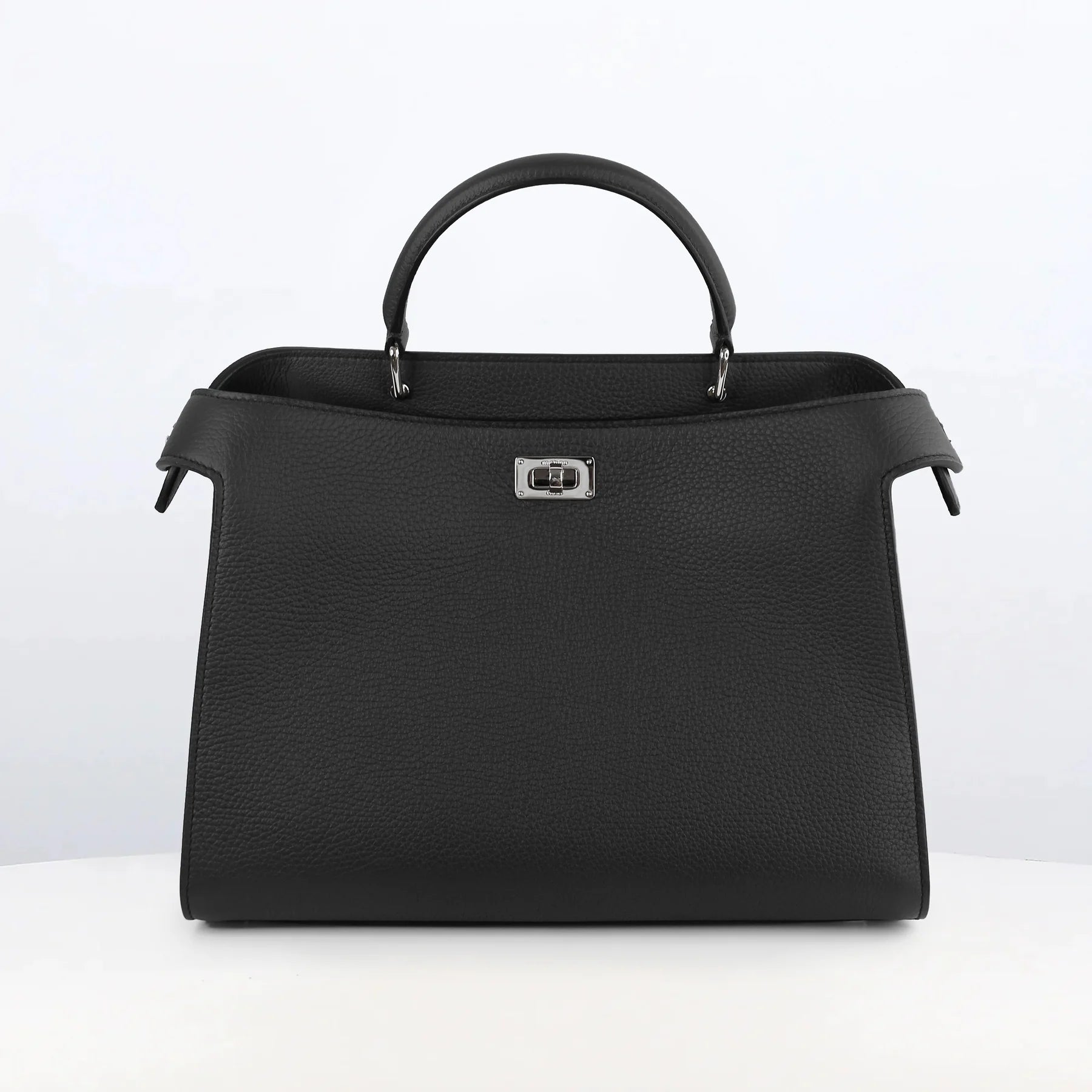 Lutece PM Leather Bag | Black