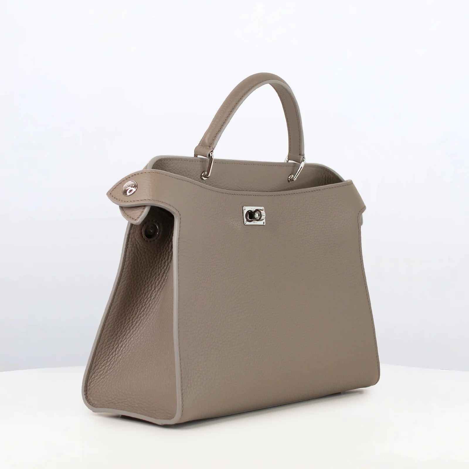 Lutece PM Leather Bag | Elephant