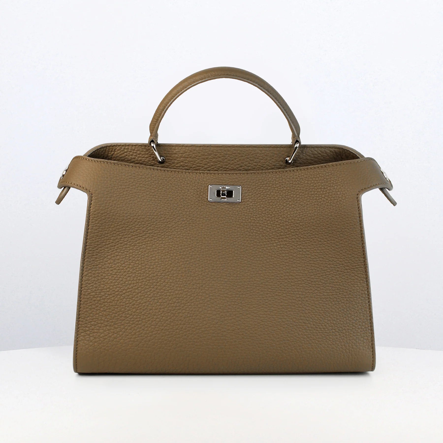 Lutece PM Leather Bag | Taupe