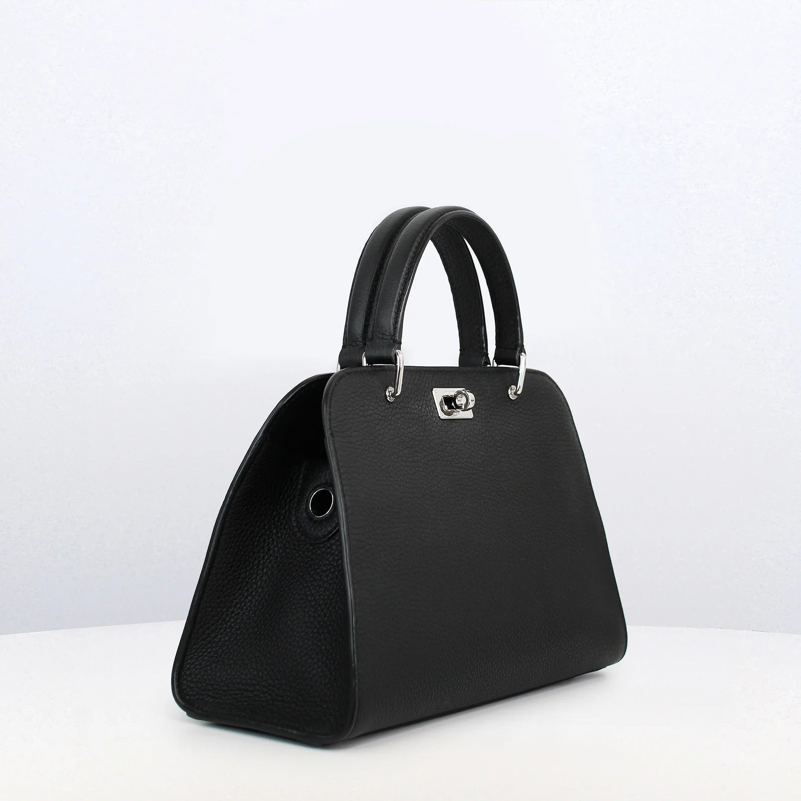 Opera Mini Leather Bag Black