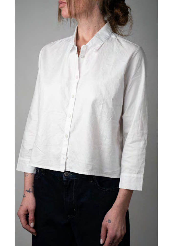 Private Corta Heavy Cotton Shirt | White