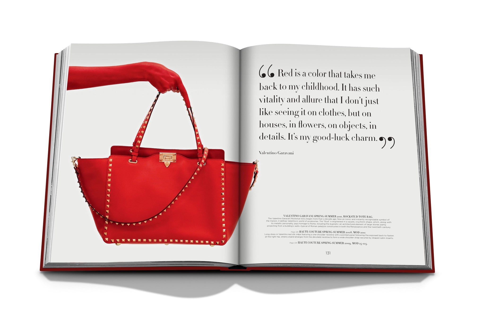 Valentino Rosso Book