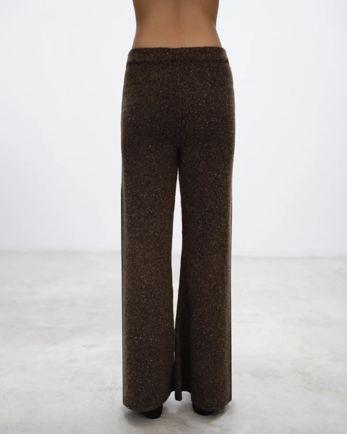 ELY ELY Cecile Knit Pants | Brown