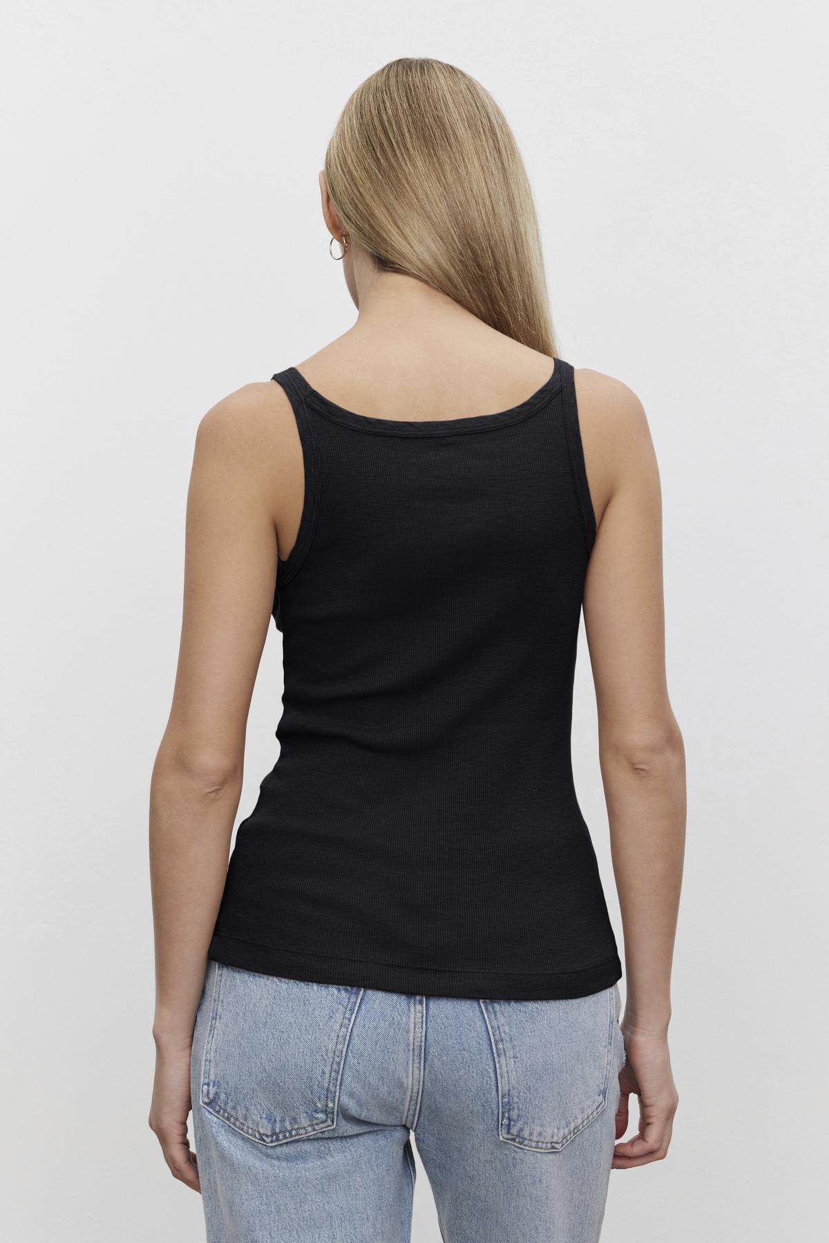 Velvet Aliza Rib Cotton Tank